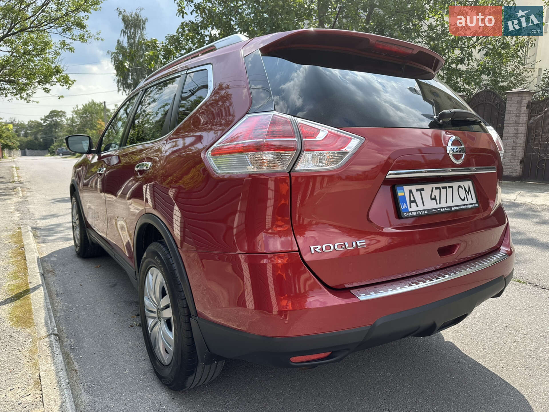 Nissan Rogue 2016 VIN KNMAT2MT2GP677693 фото оголошення 18 з 20