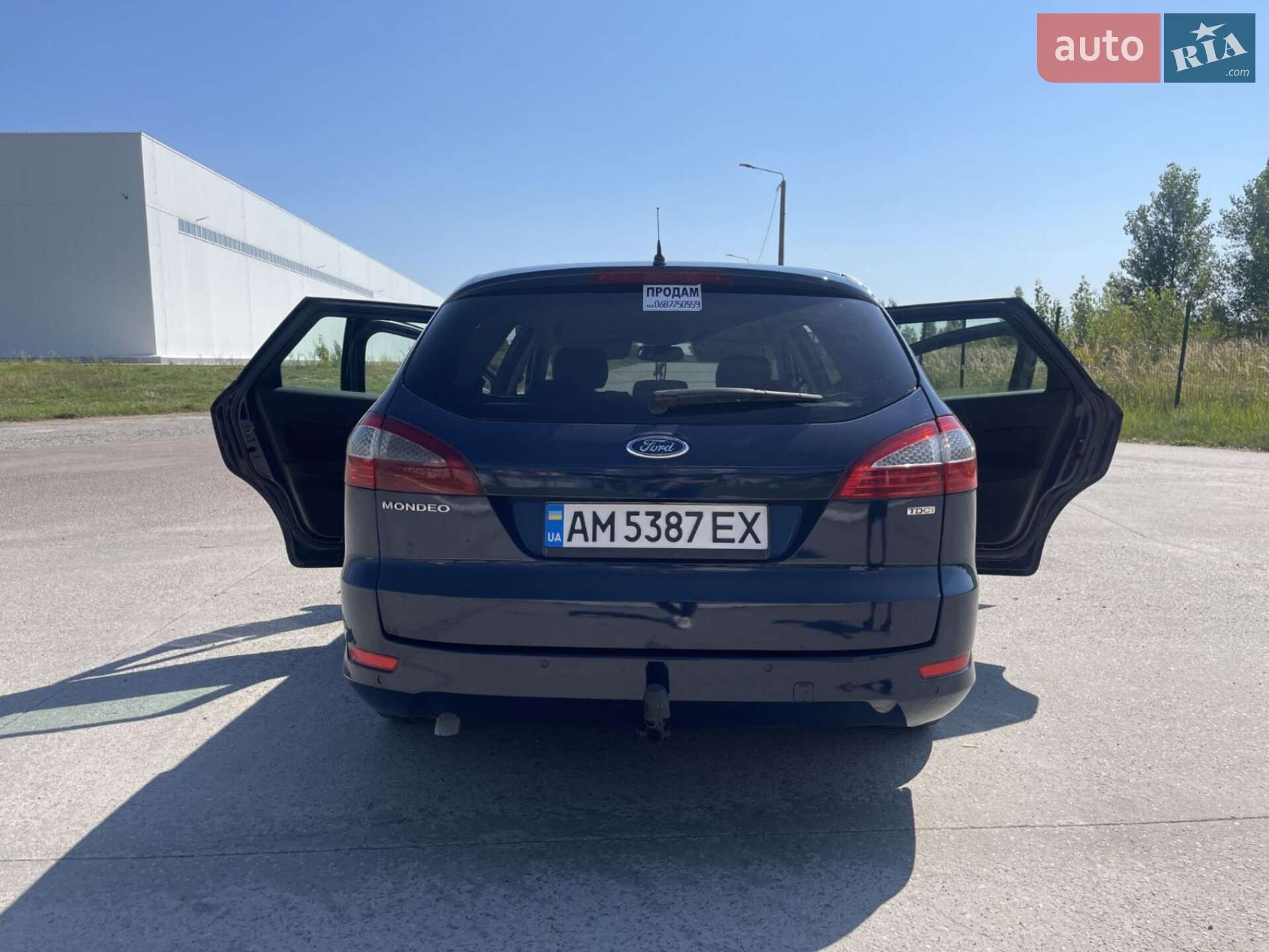 Ford Mondeo 2008 VIN WF0GXXGBBG8L55955 фото оголошення 3 з 14