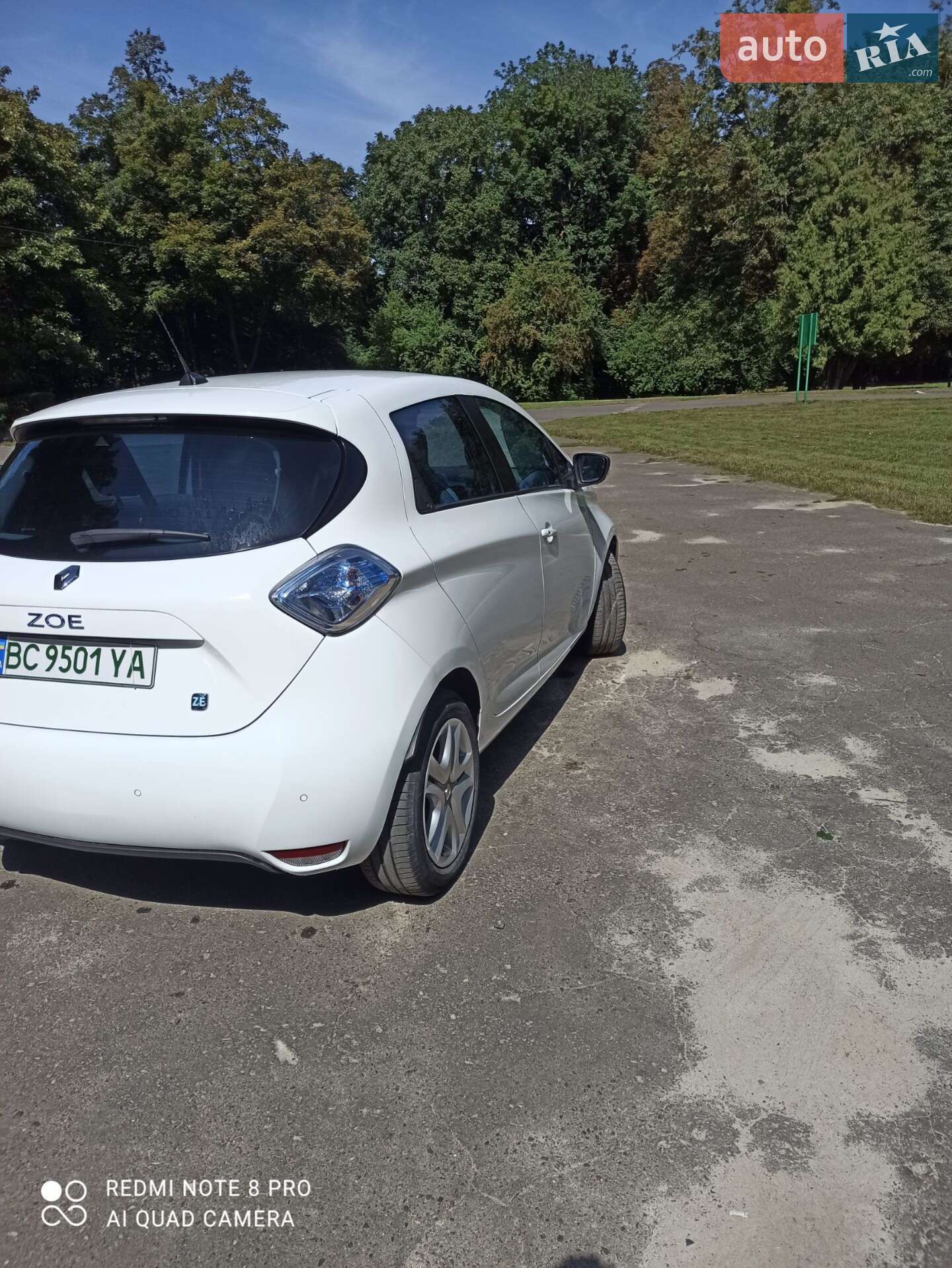 Renault Zoe 2014 VIN VF1AGVYA052143776 фото оголошення 3 з 10