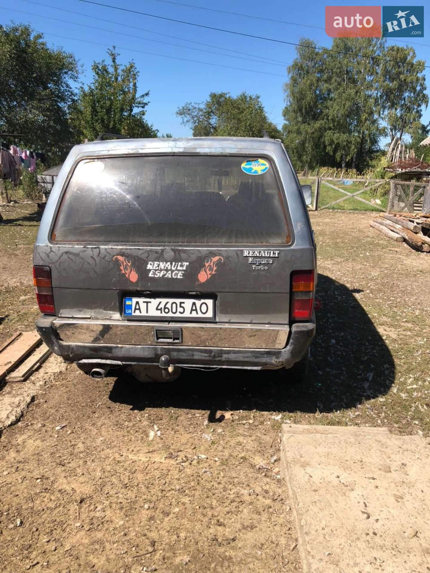Renault Espace 1990 VIN VF8J115050R656517 фото оголошення 6 з 6