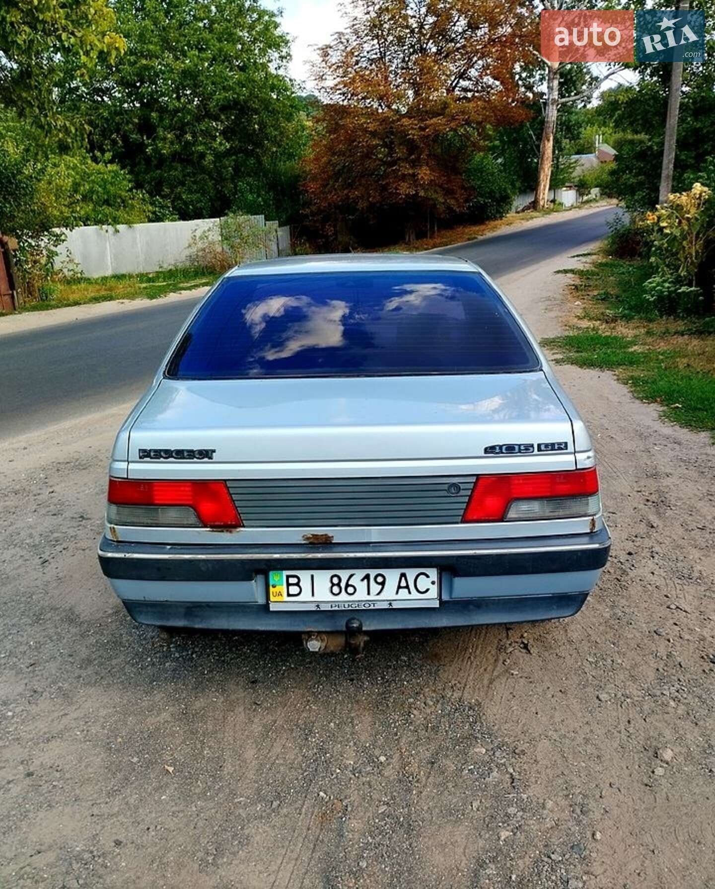 Peugeot 405 1988 VIN VF315BB2208024497 фото оголошення 7 з 9