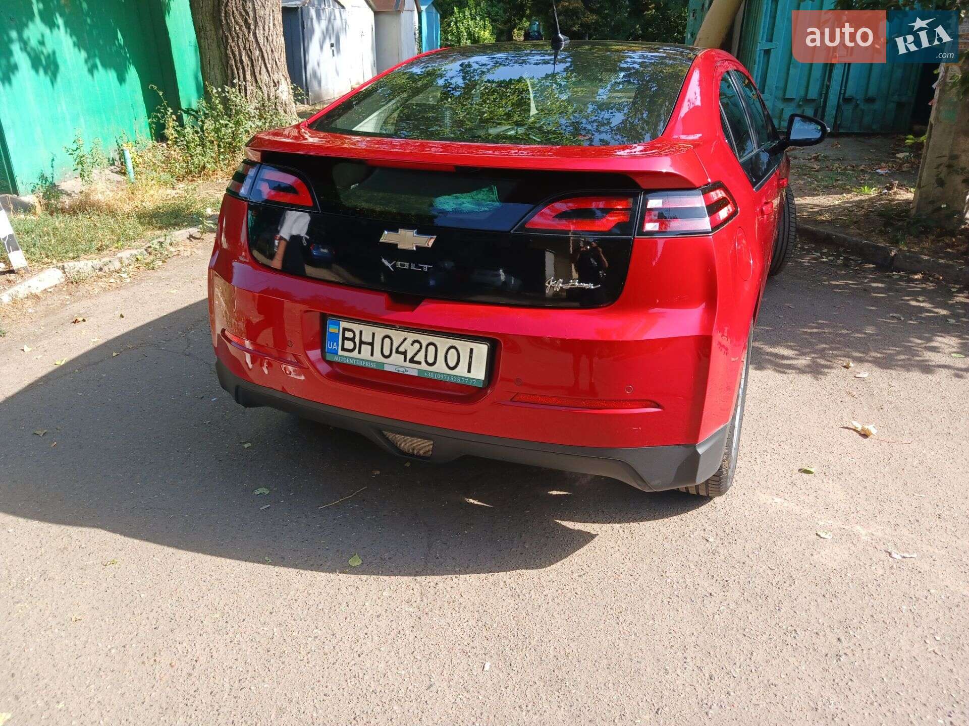Chevrolet Volt 2011 VIN 1G1RD6E46CU101642 фото оголошення 12 з 15