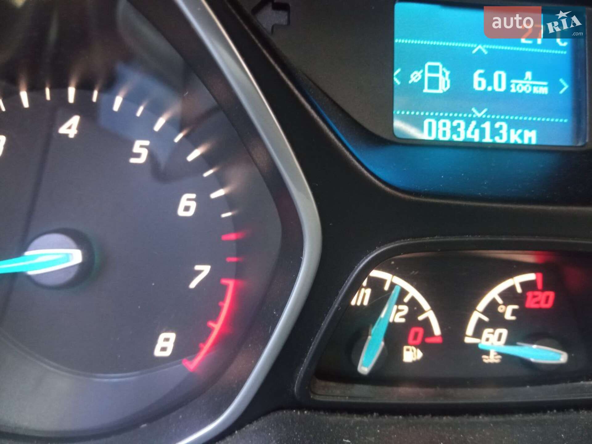 Ford Focus 2013 VIN WF0KXXGCBKDU78106 фото оголошення 7 з 14