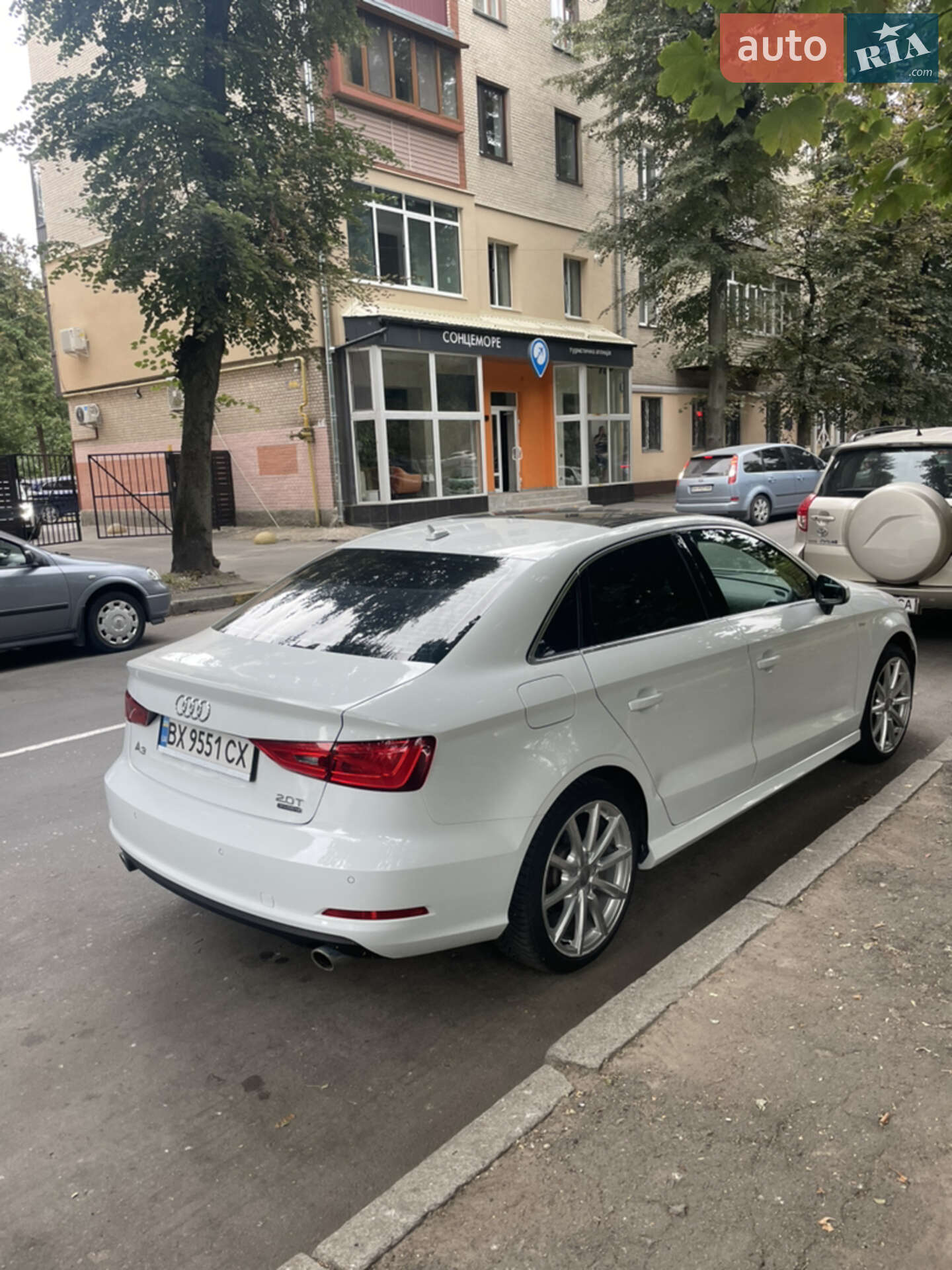 Audi A3 2016 VIN WAUE8GFF6G1086242 фото оголошення 2 з 28