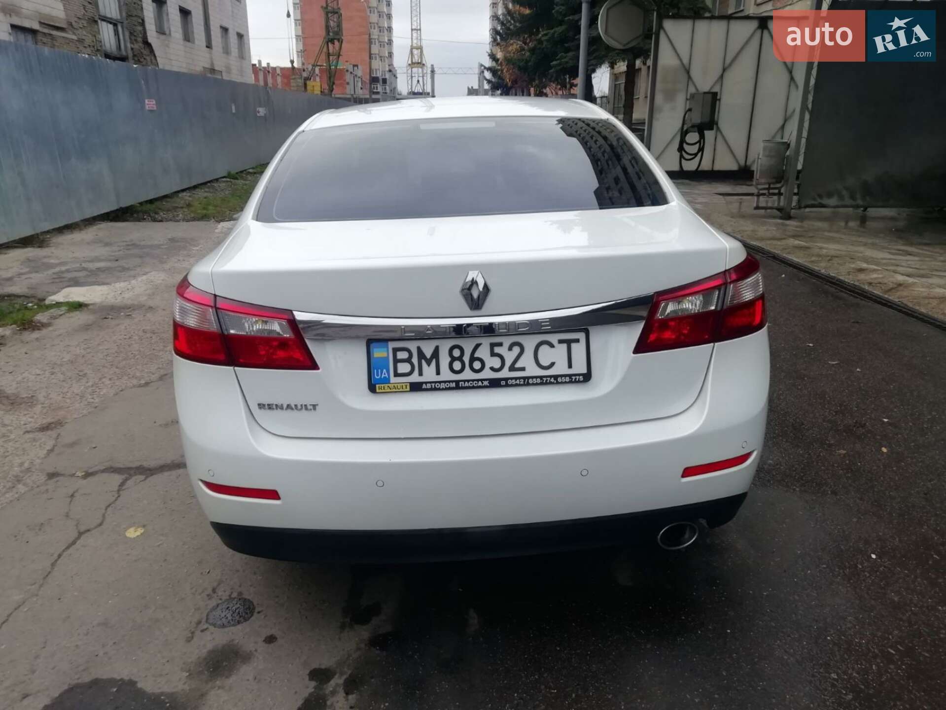 Renault Latitude 2011 VIN VF1ABL21AUC248853 фото оголошення 3 з 21