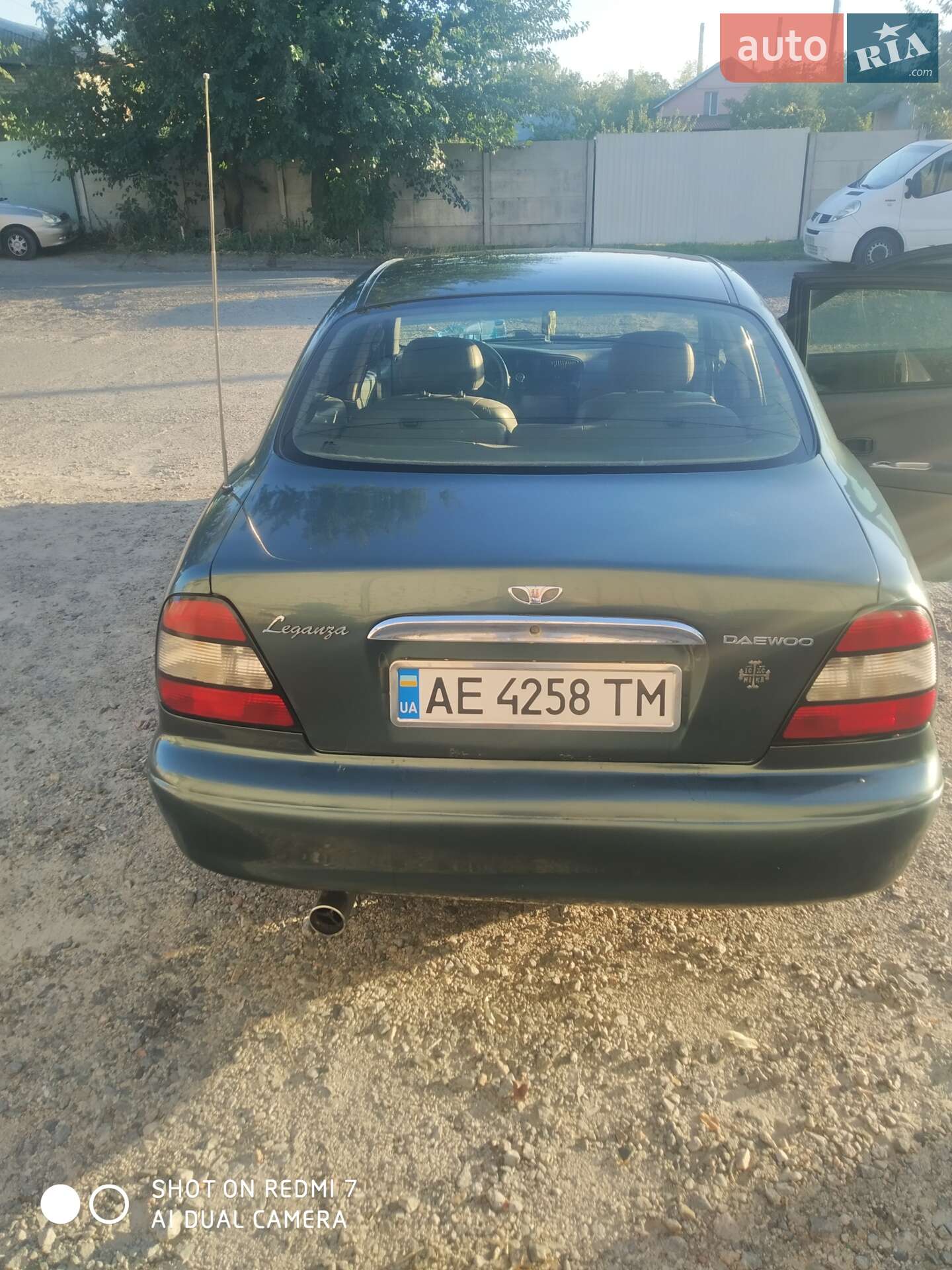 Daewoo Leganza 1998 VIN KLAVF69WEWB130806 фото оголошення 3 з 13