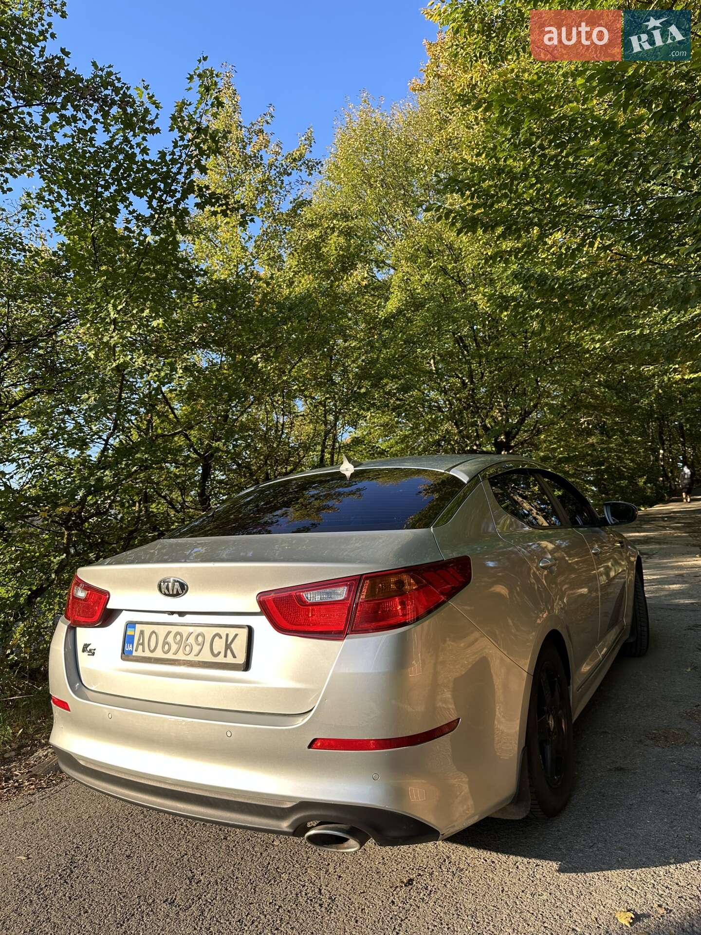 Kia K5 2014 VIN KNAGN418BEA522156 фото оголошення 9 з 10