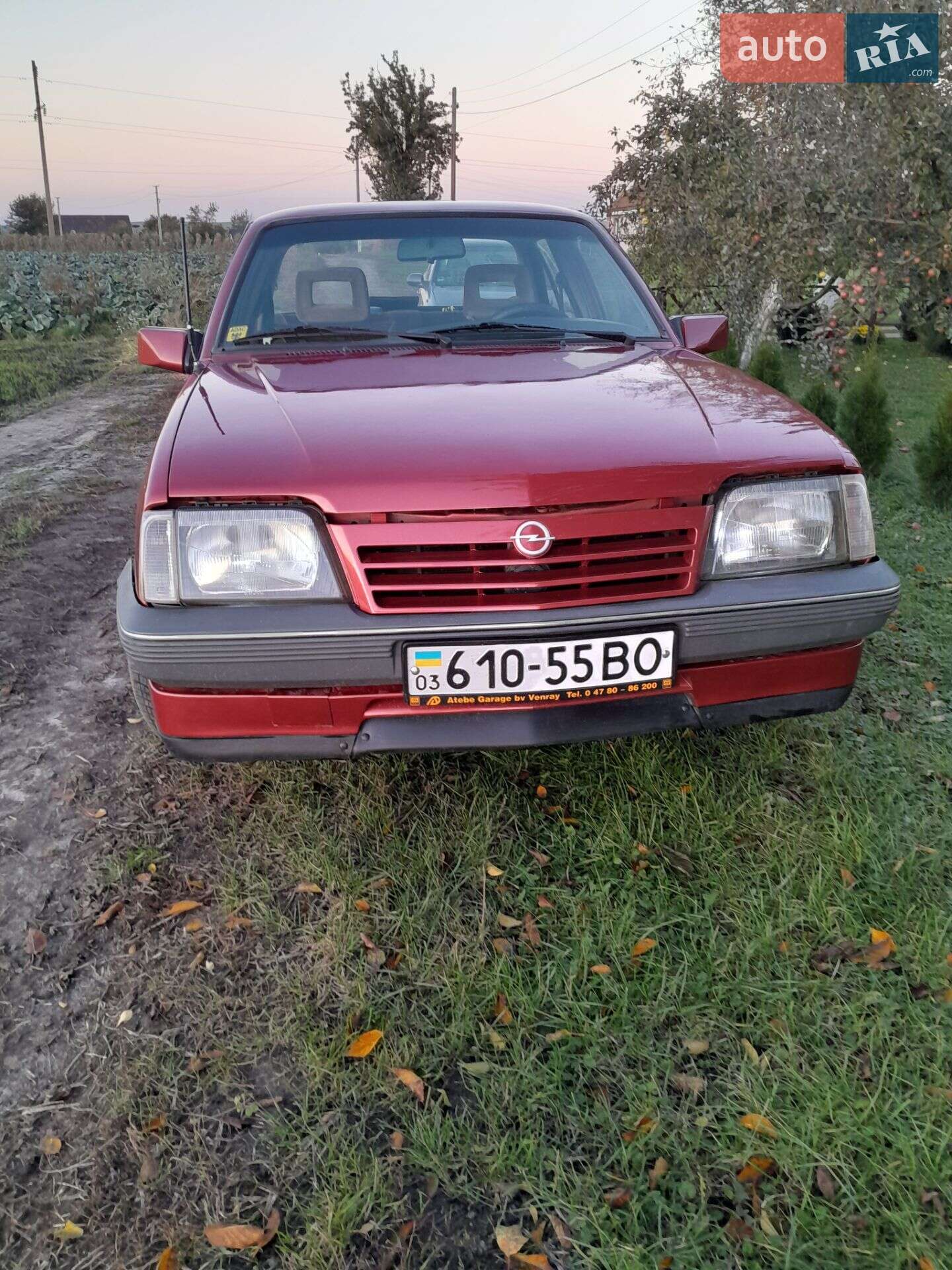 Opel Ascona 1987 VIN W0L000086H6078806 фото оголошення 16 з 30