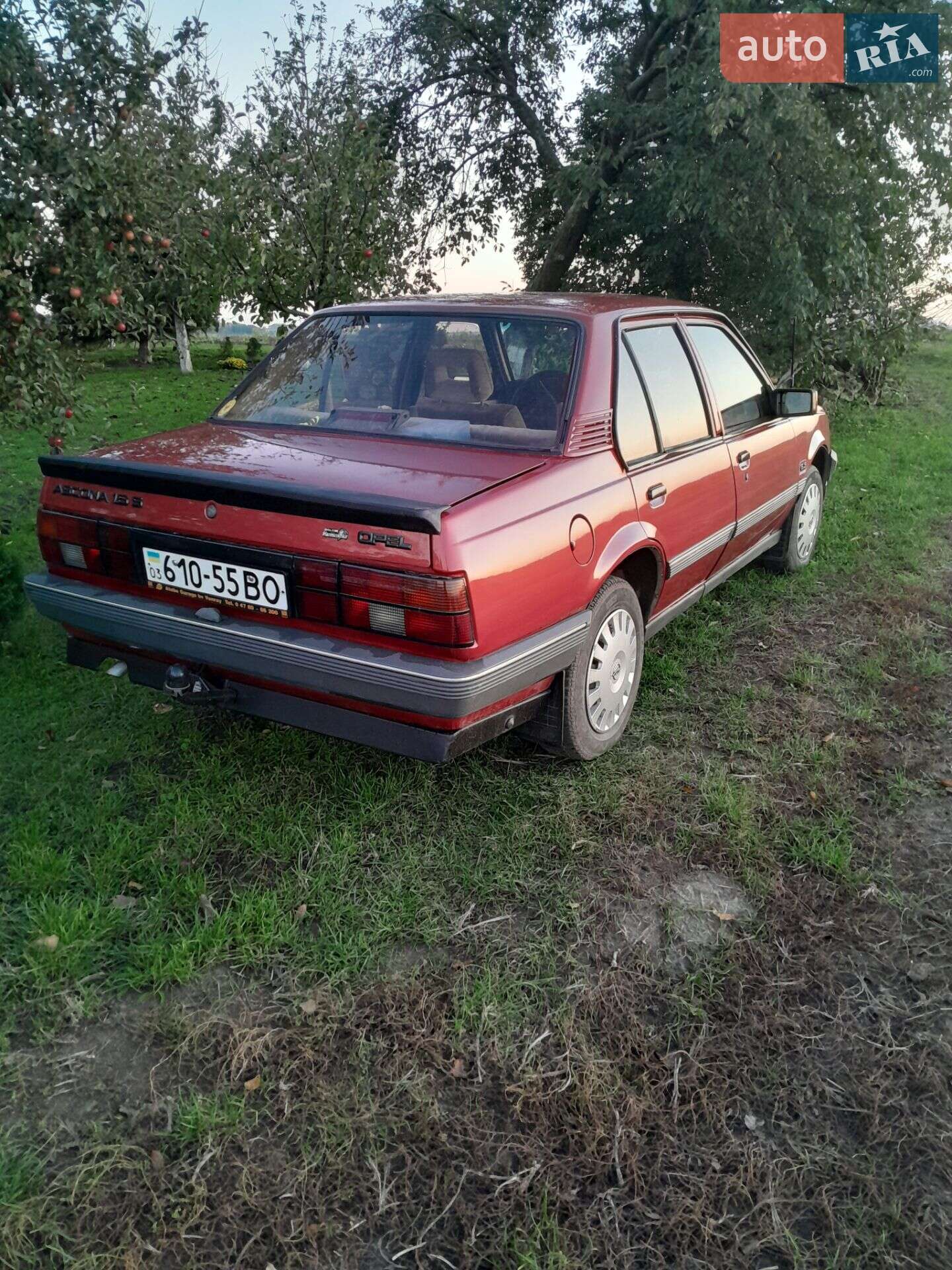 Opel Ascona 1987 VIN W0L000086H6078806 фото оголошення 13 з 30