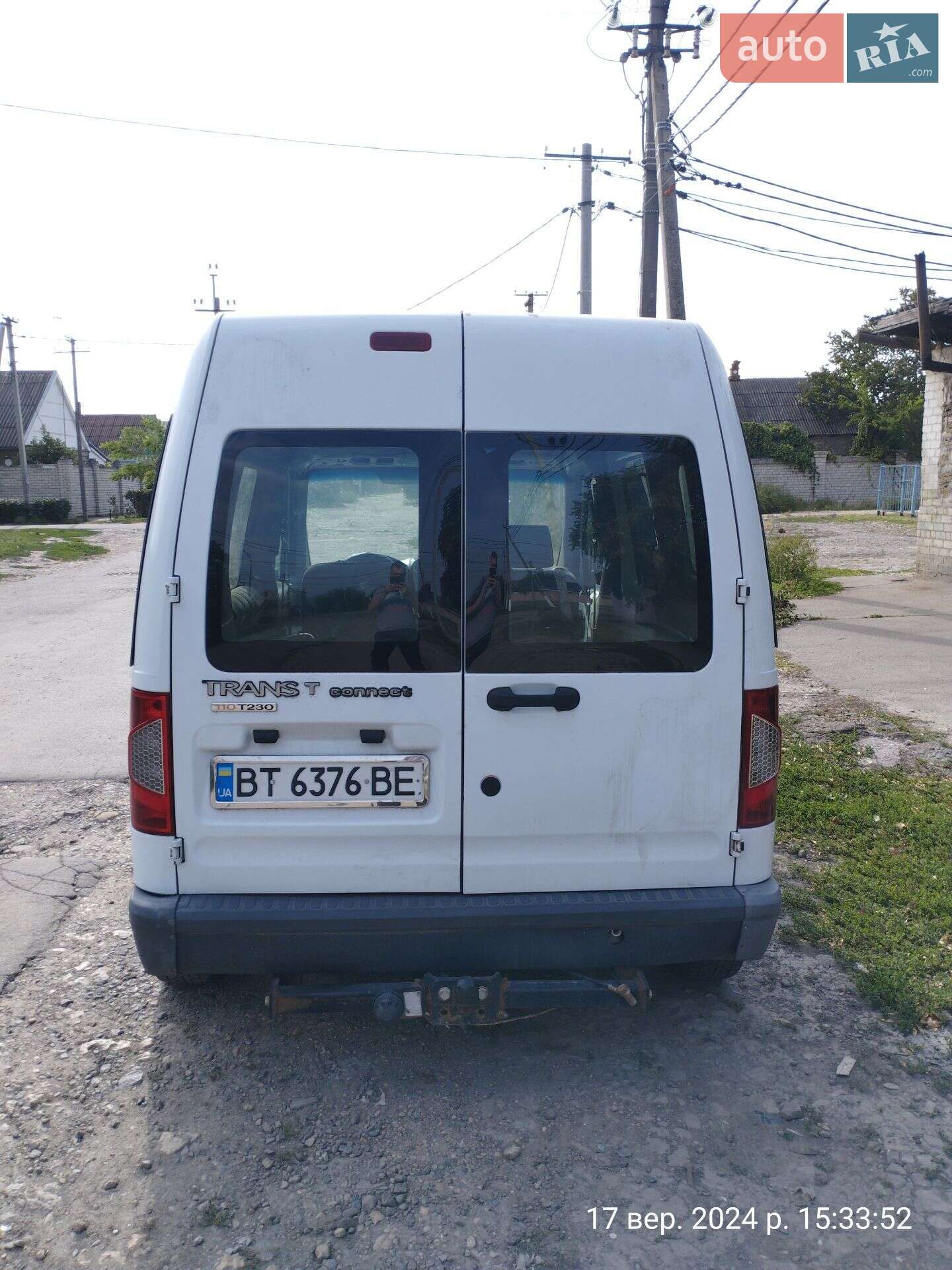 Ford Transit Connect 2010 VIN WF0UXXTTPUAL54737 фото оголошення 3 з 4