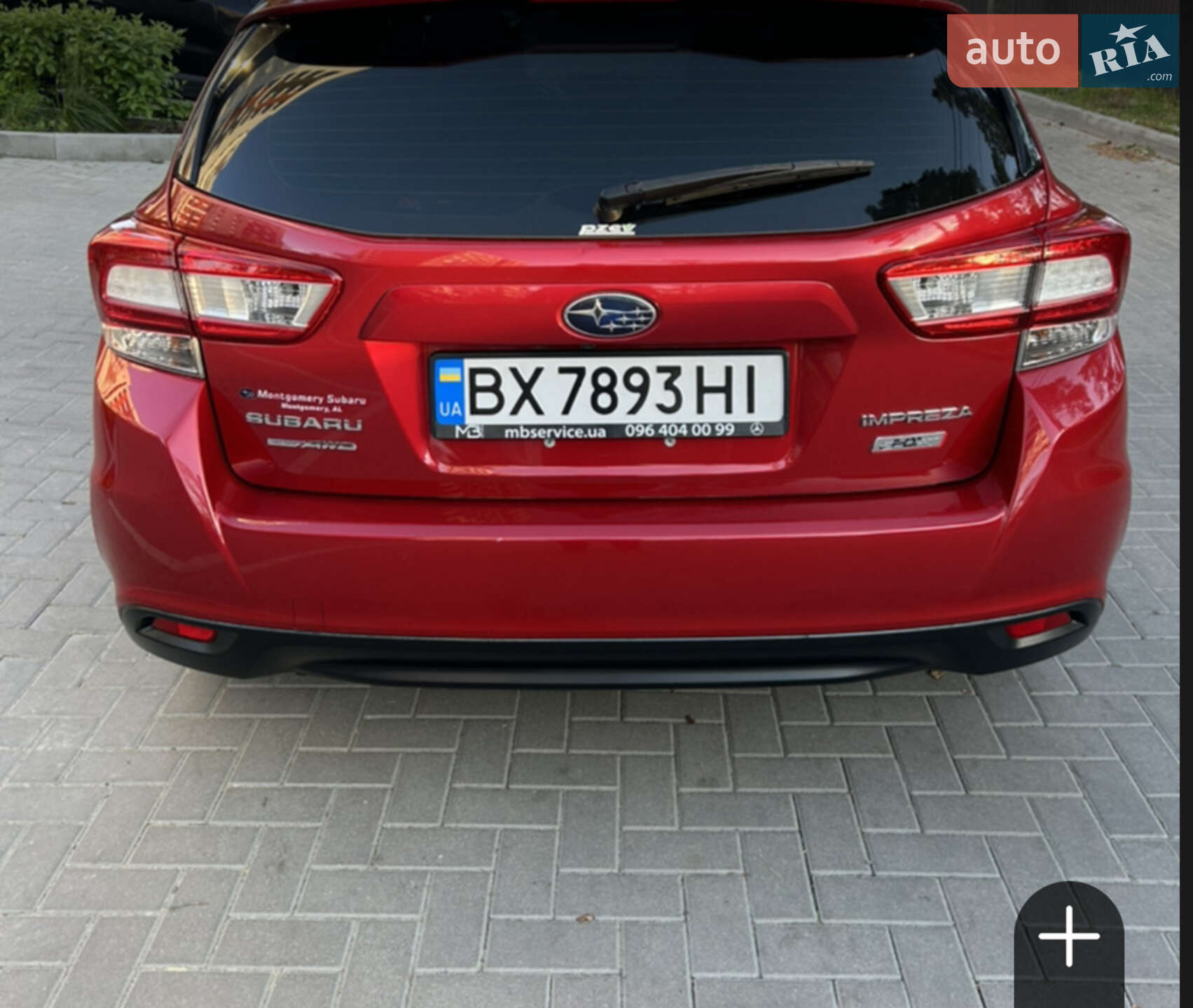 Subaru Impreza 2017 VIN 4S3GTAL65H3752640 фото оголошення 6 з 9