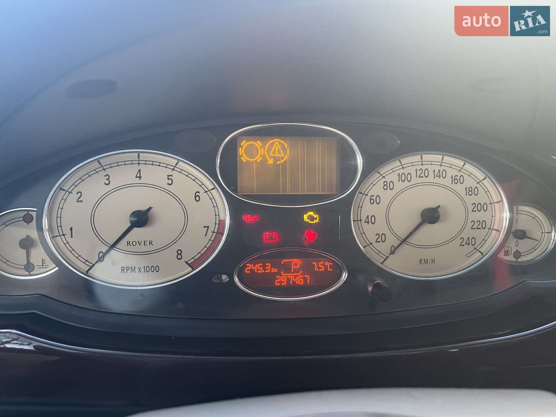 Rover 75 2000 VIN SARRJSLKYYM121031 фото оголошення 9 з 18