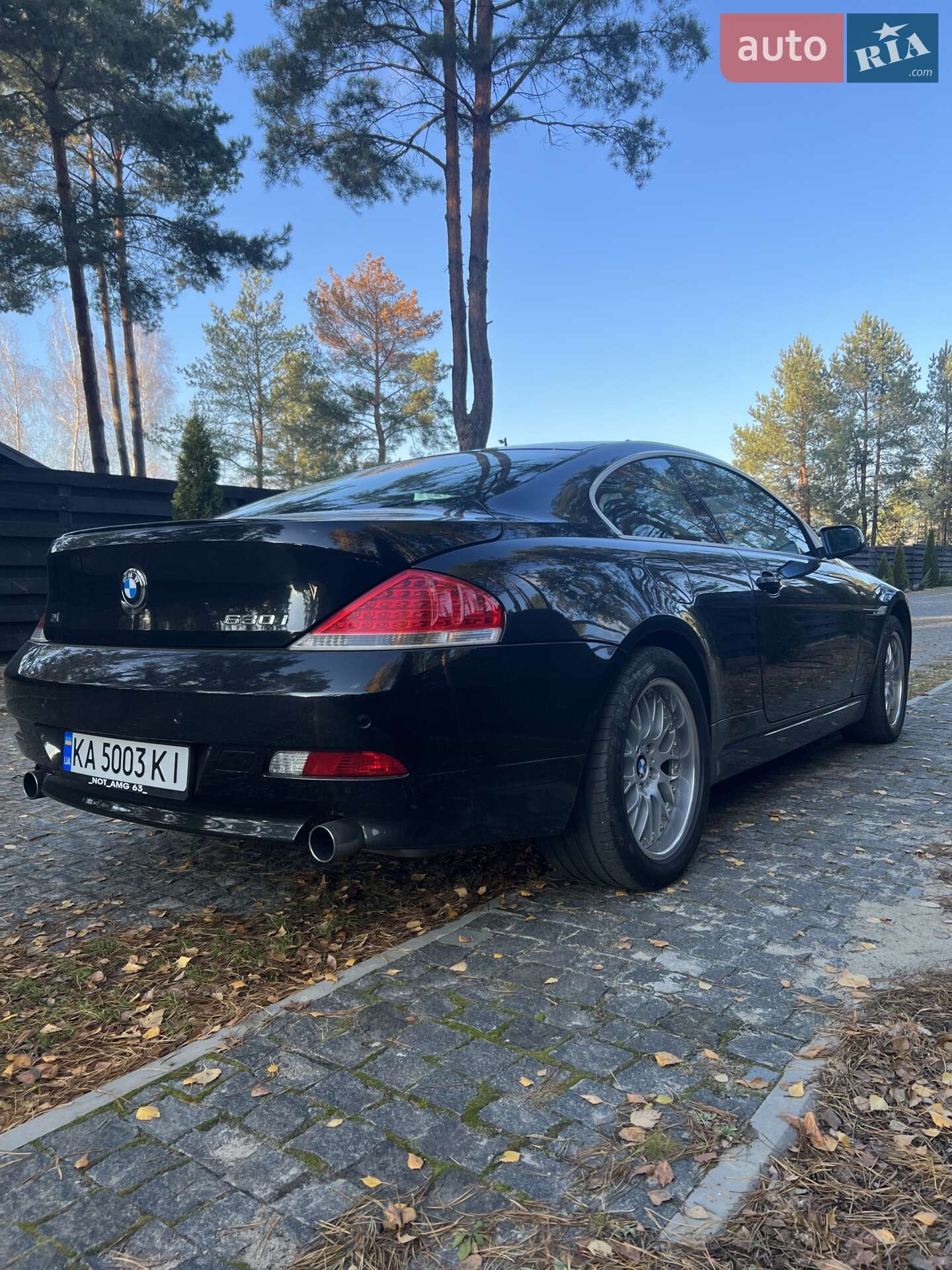 BMW 6 Series 2007 VIN WBAEH31040B691081 фото оголошення 10 з 18