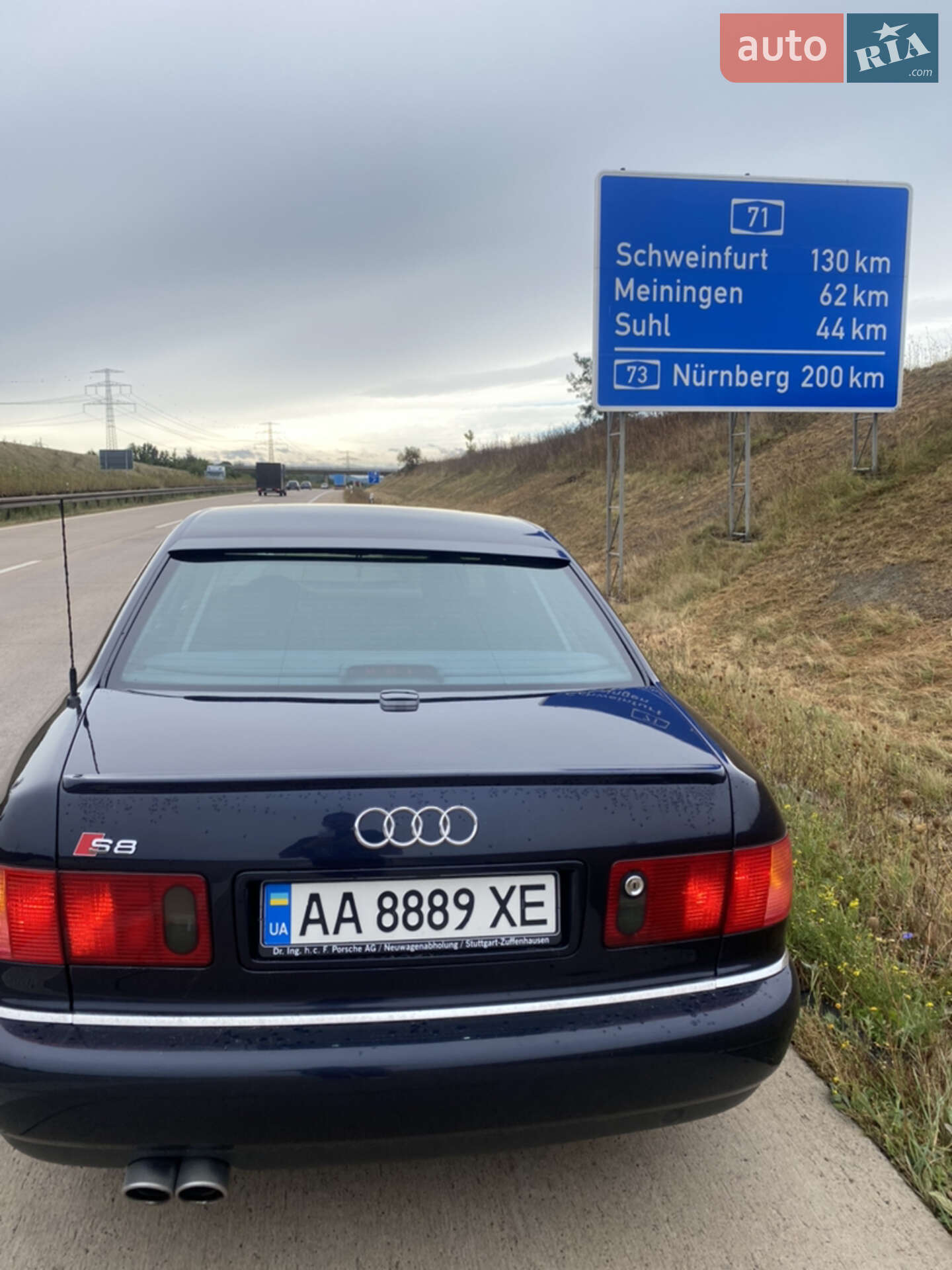 Audi S8 1999 VIN WAUZZZ4DZYN001859 фото оголошення 2 з 27