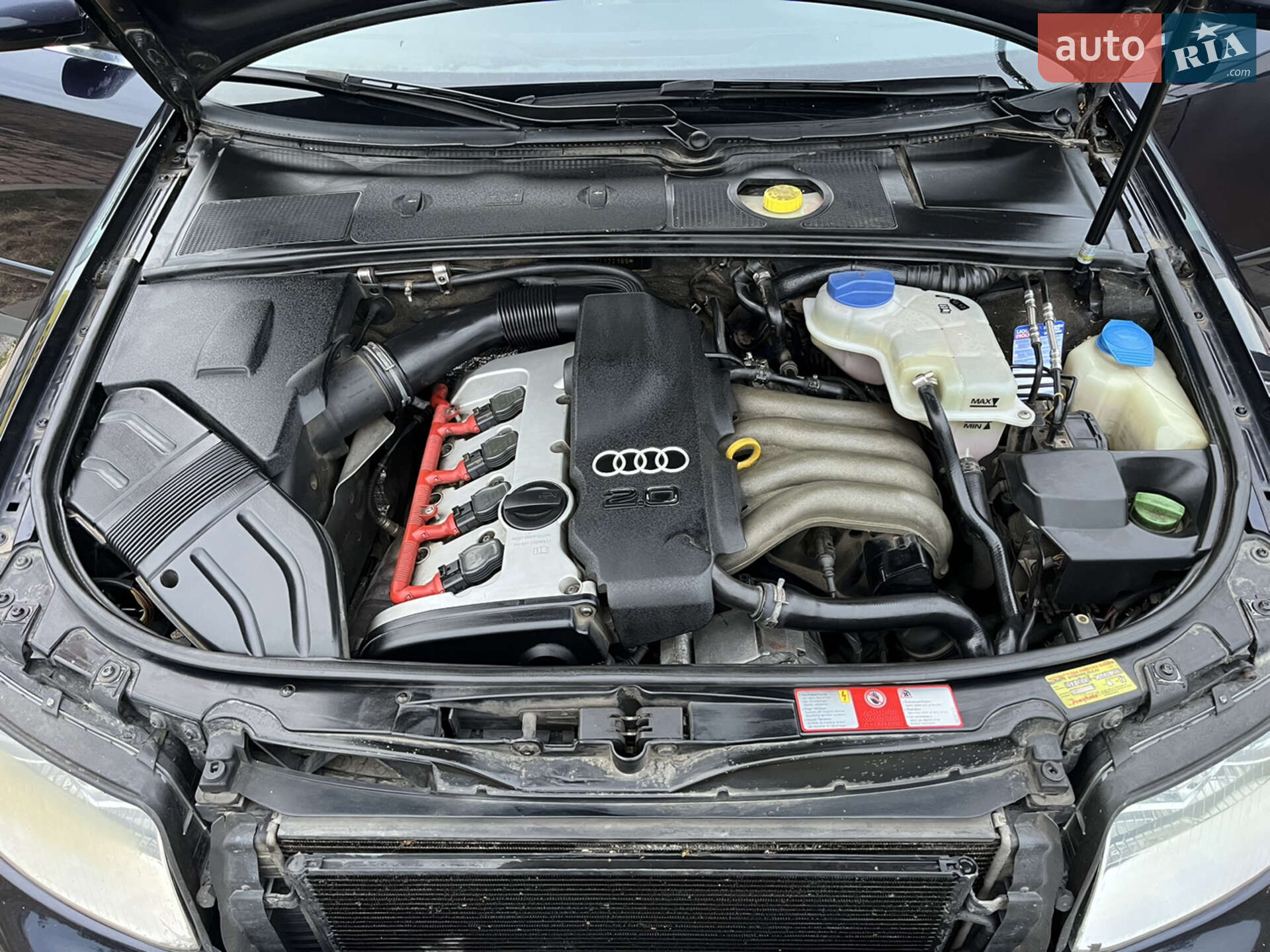 Audi A4 2001 VIN WAUZZZ8EX2A122165 фото оголошення 10 з 11