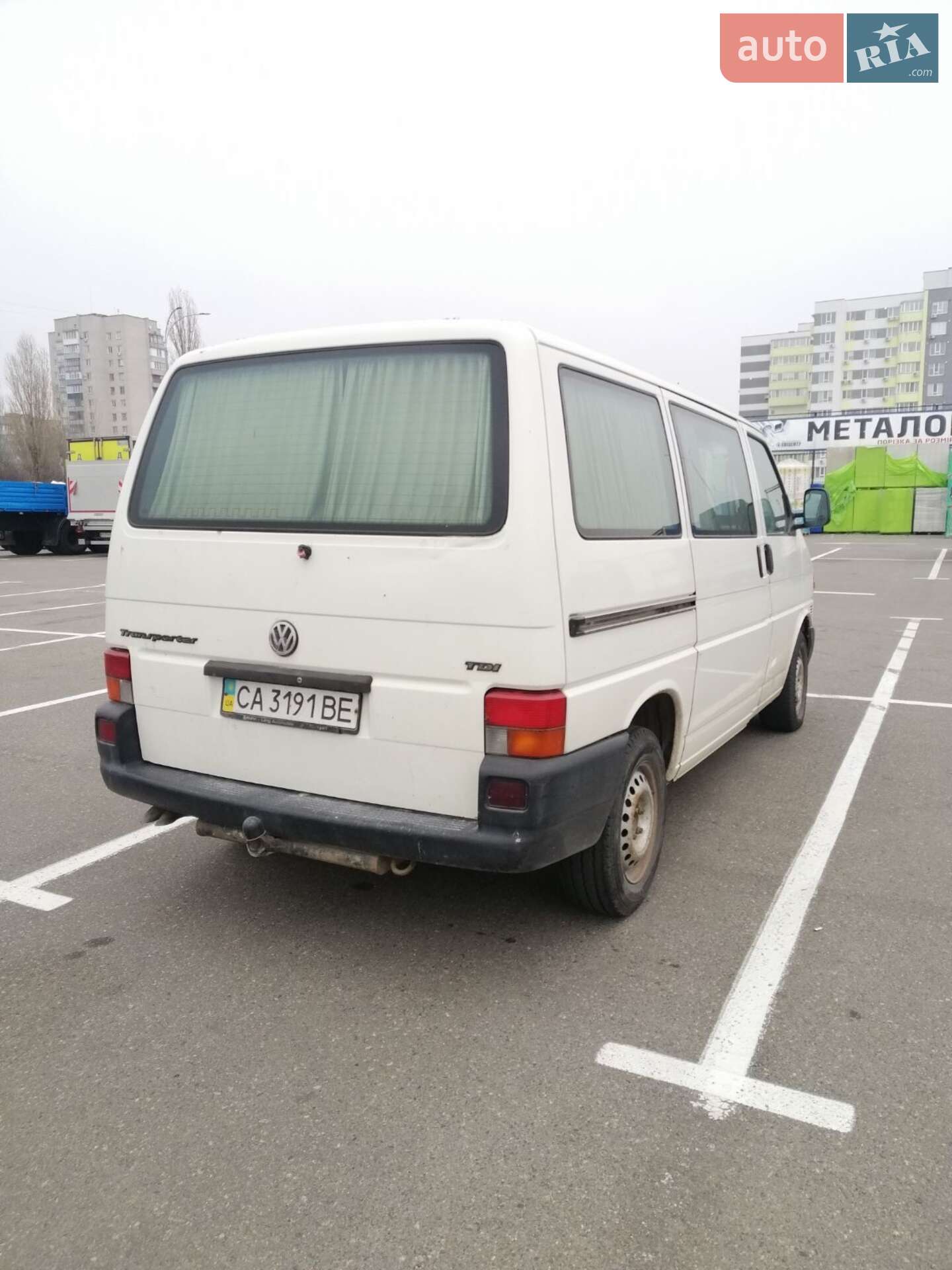 Volkswagen Transporter 2002 VIN WV1ZZZ70Z2H140860 фото оголошення 9 з 10