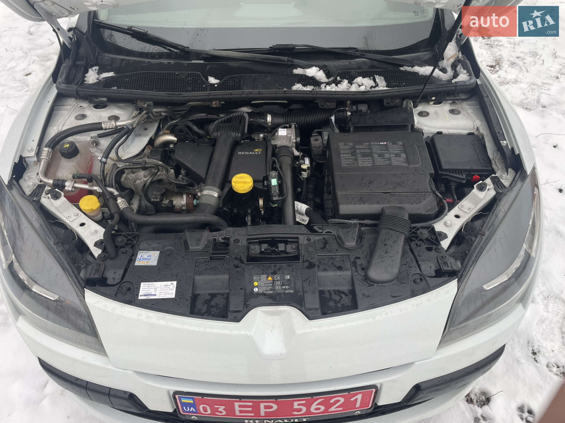 Renault Megane 2011 VIN VF1KZ1A0546108208 фото оголошення 16 з 27