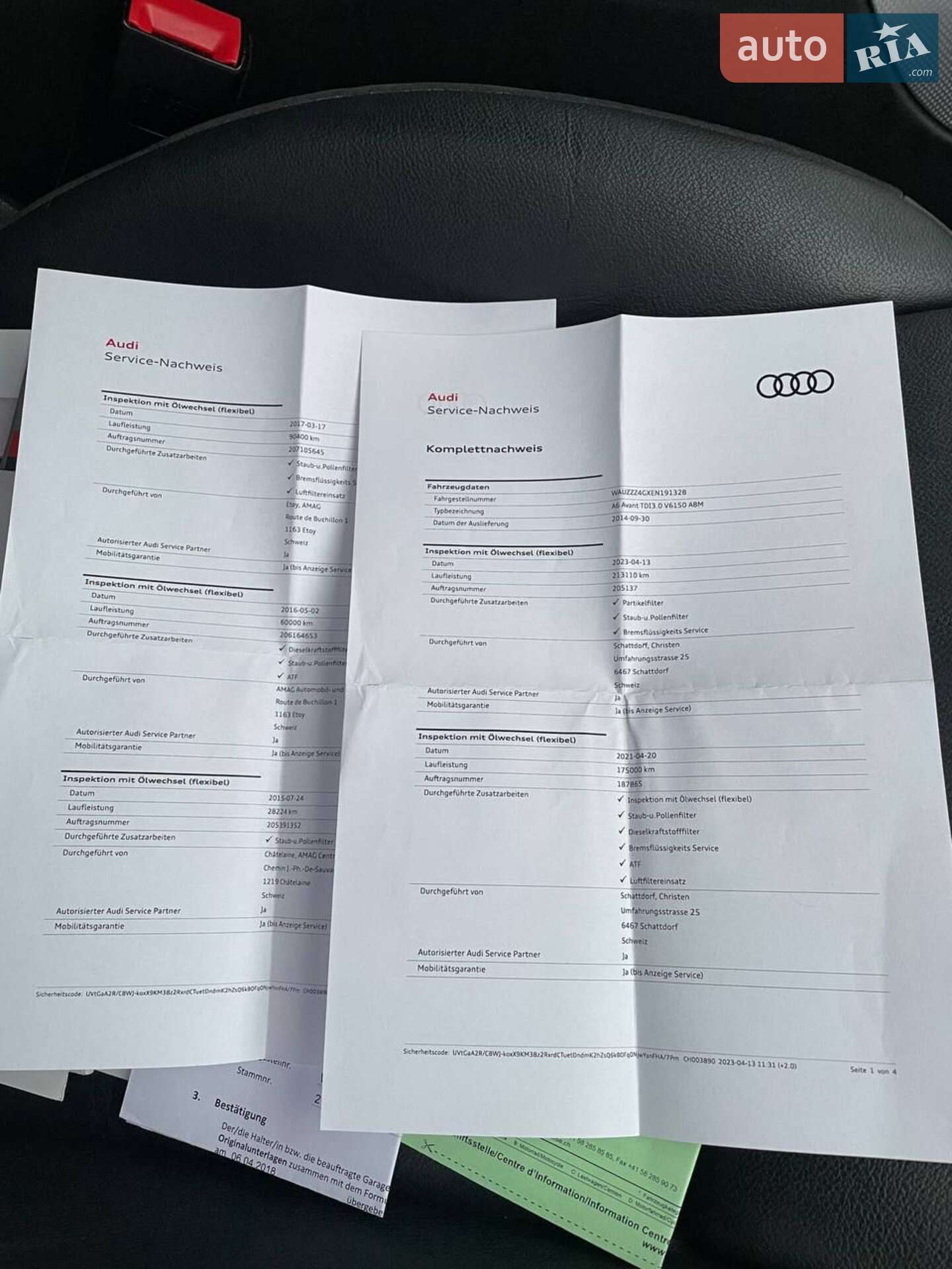 Audi A6 2014 VIN WAUZZZ4GXEN191328 фото оголошення 31 з 31