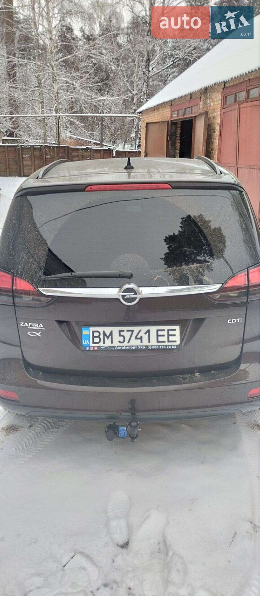 Opel Zafira Tourer 2012 VIN W0LPD9EL8C2080245 фото оголошення 5 з 18