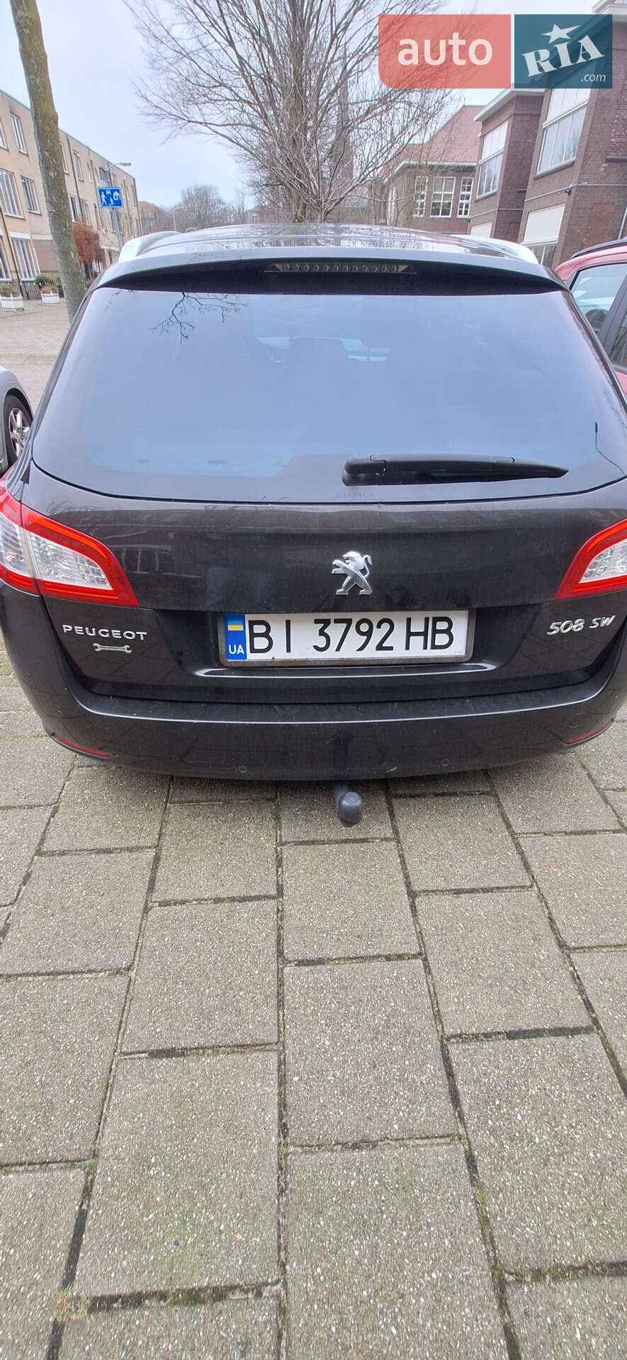 PEUGEOT 508 2011 VIN VF38E9HR8BL108588 фото оголошення 2 з 6
