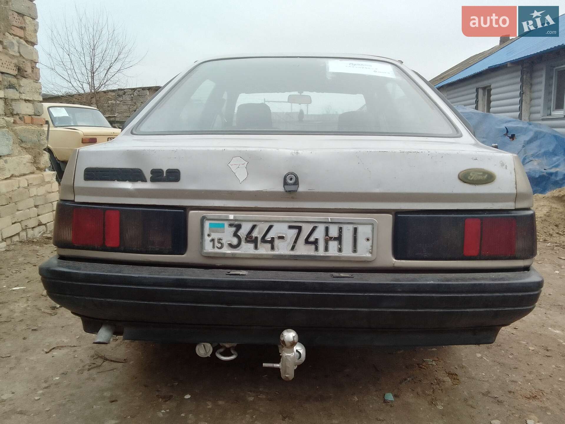 Ford Sierra 1989 VIN WF0AXXGBBAKM76115 фото оголошення 9 з 10