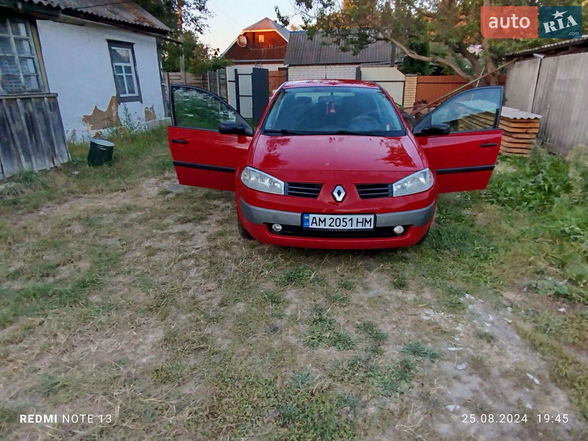 Renault Megane 2004 VIN VF1KM0C0H31972224 фото оголошення 3 з 14