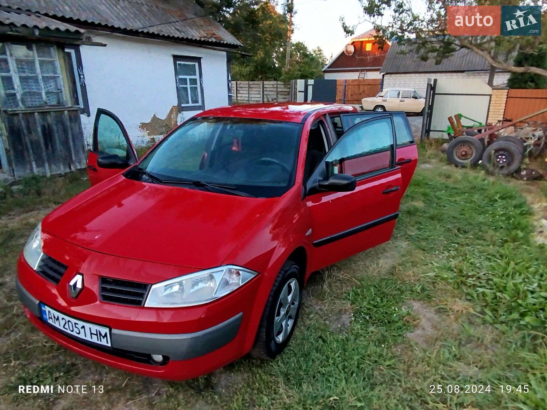 Renault Megane 2004 VIN VF1KM0C0H31972224 фото оголошення 6 з 14
