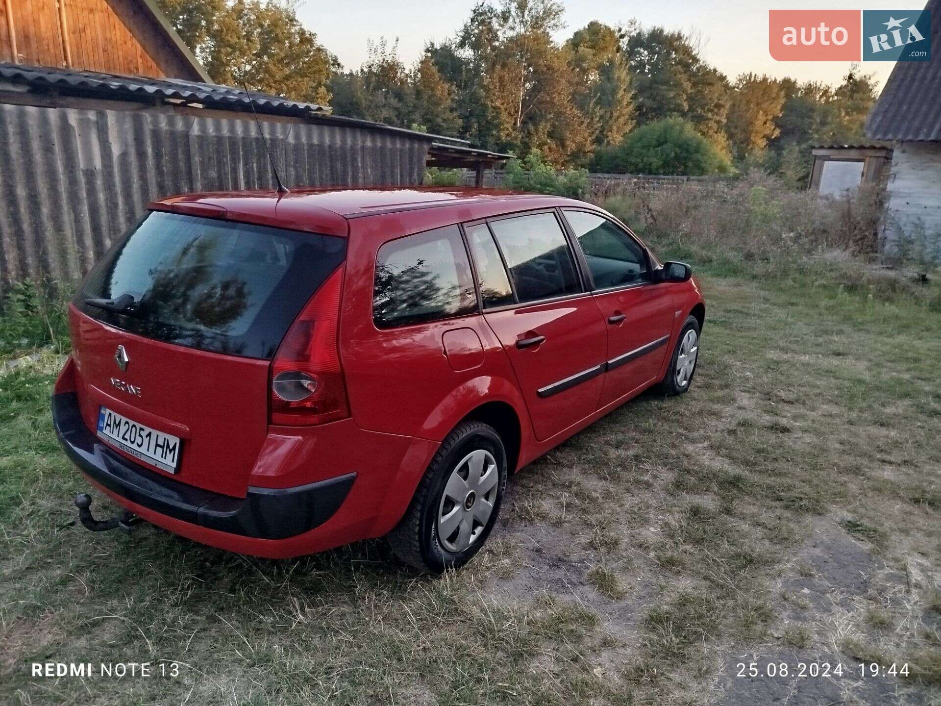 Renault Megane 2004 VIN VF1KM0C0H31972224 фото оголошення 7 з 14