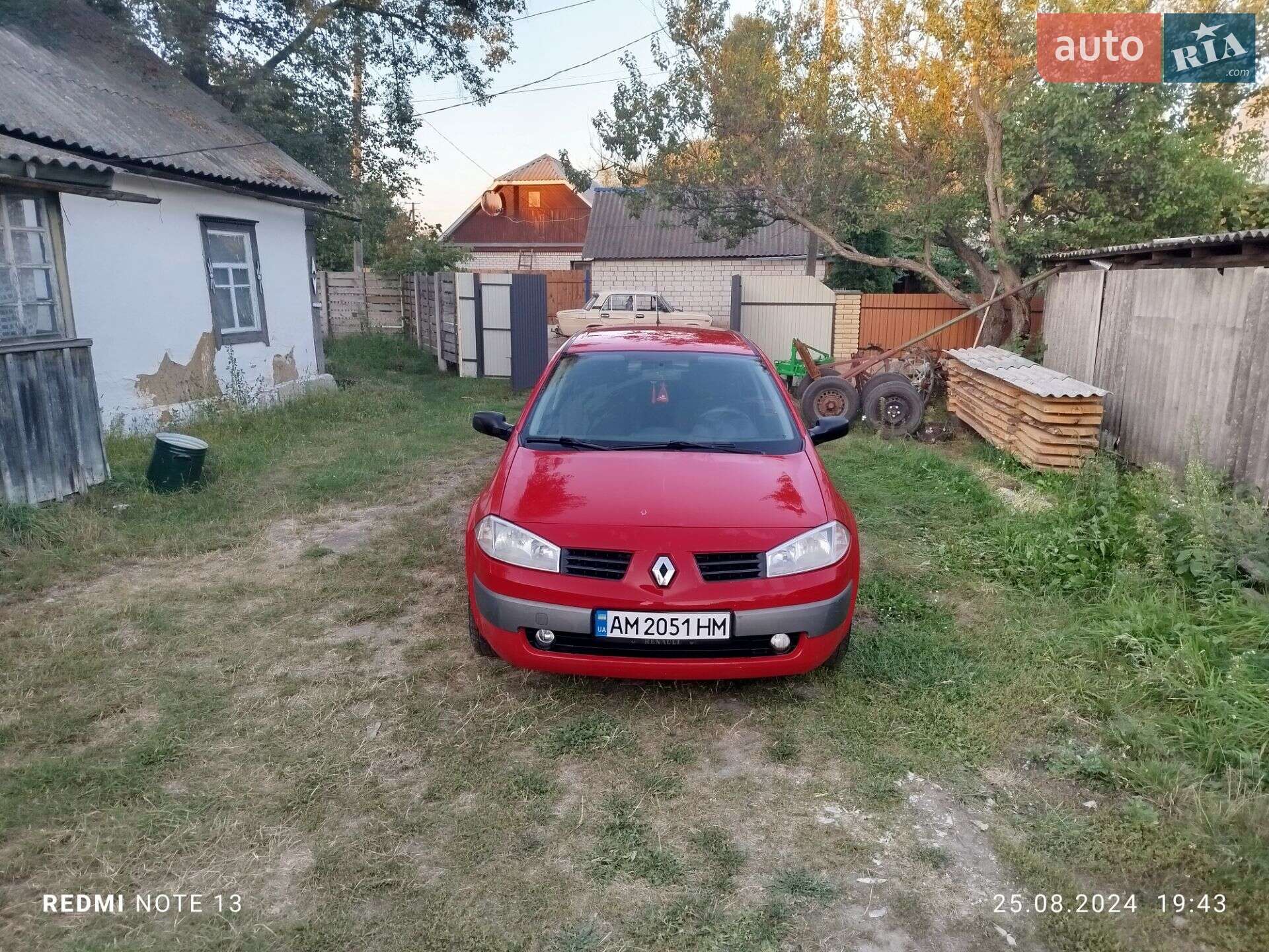 Renault Megane 2004 VIN VF1KM0C0H31972224 фото оголошення 11 з 14