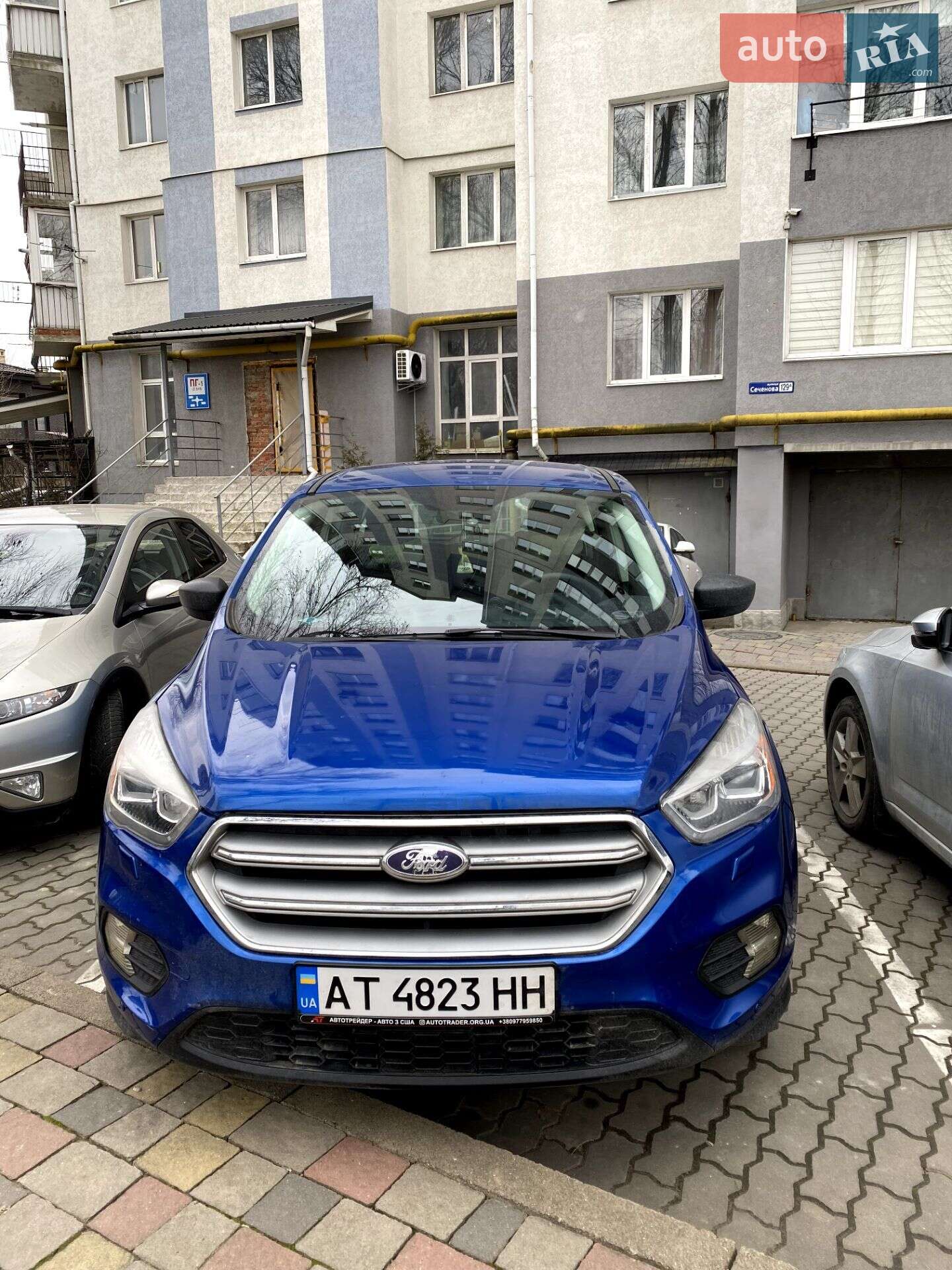 Ford Escape 2017 VIN 1FMCU0F7XJUA31400 фото оголошення 3 з 5