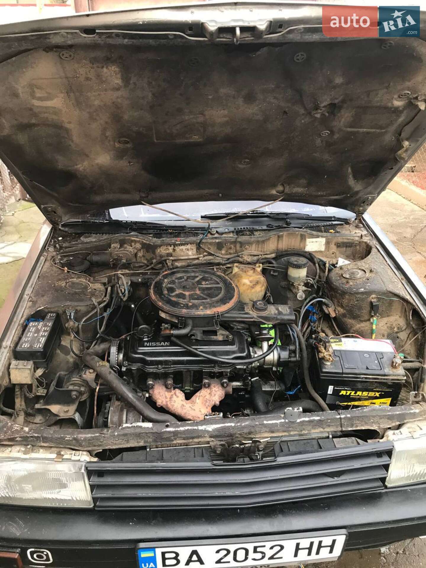 Nissan Bluebird 1986 VIN JN100YU11U0009217 фото оголошення 5 з 11