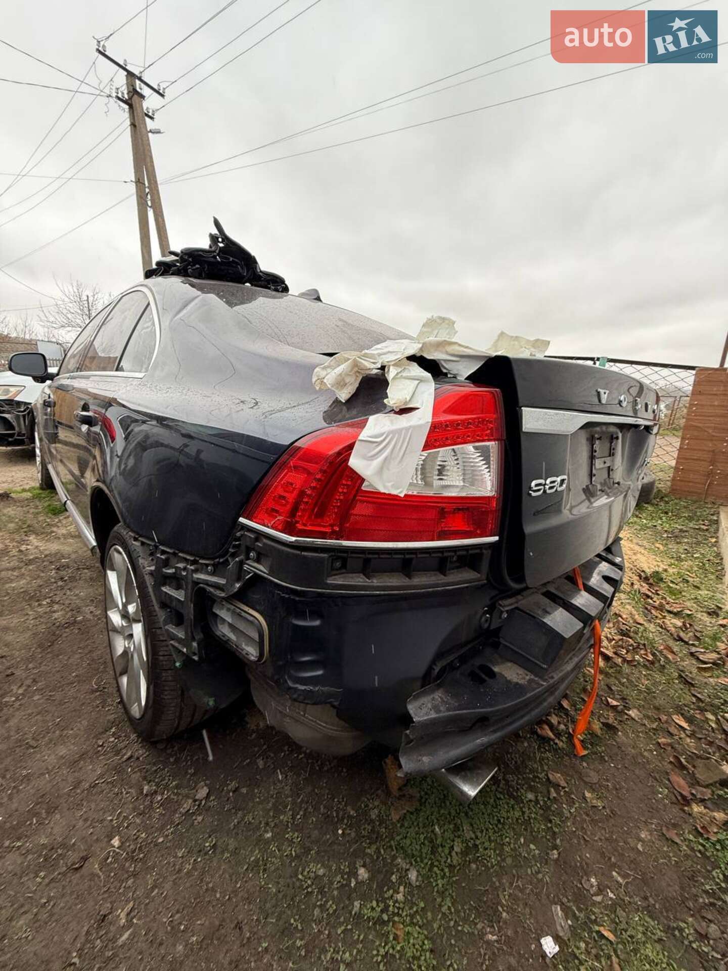 Volvo S80 2015 VIN YV140MAM5G1196039 фото оголошення 9 з 12