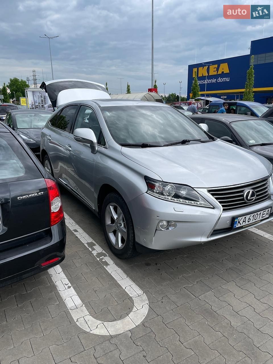 Lexus RX 2013 VIN JTJBK11AX02456251 фото оголошення 3 з 15