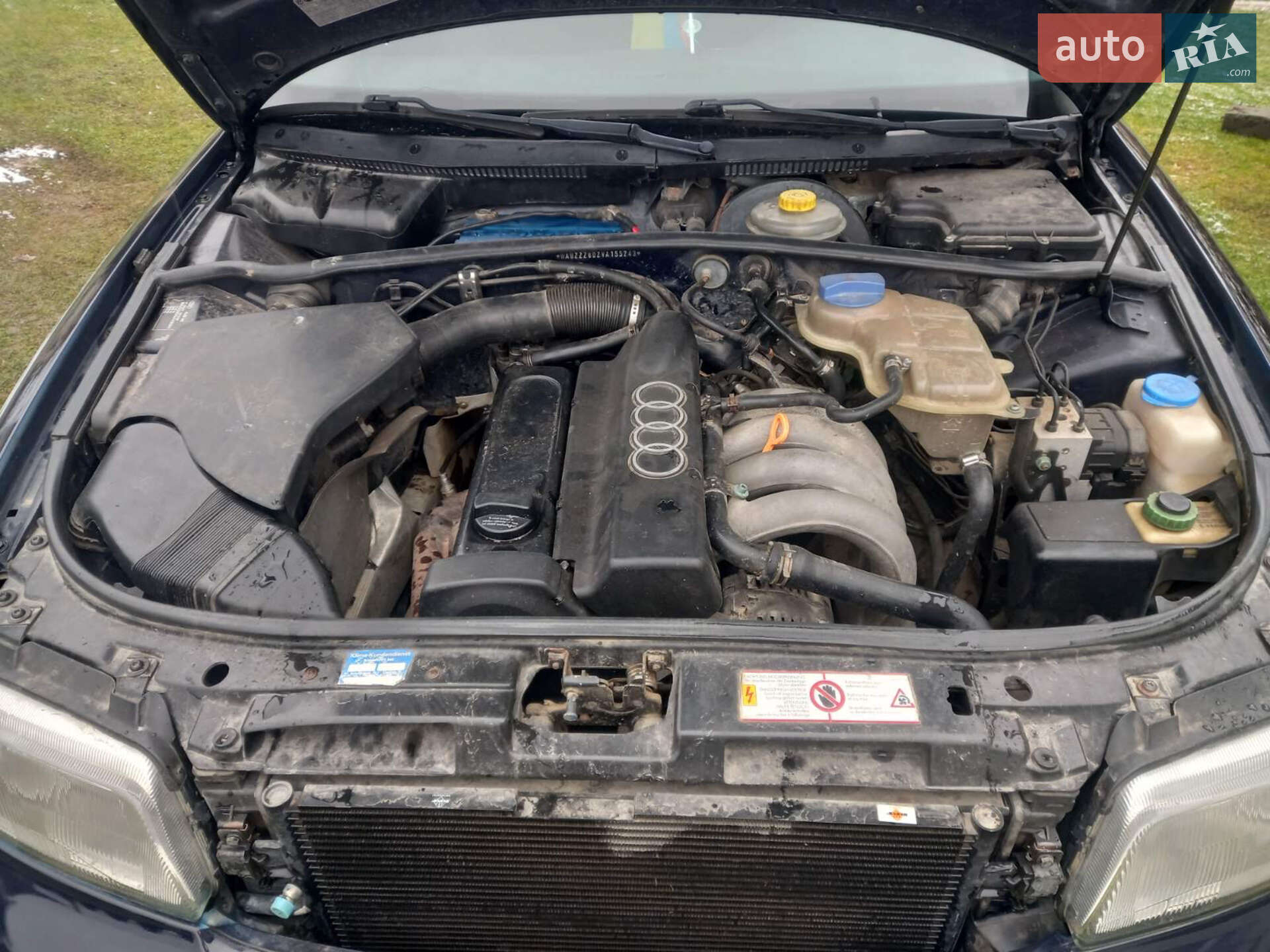 Audi A4 1997 VIN WAUZZZ8DZVA155243 фото оголошення 2 з 8
