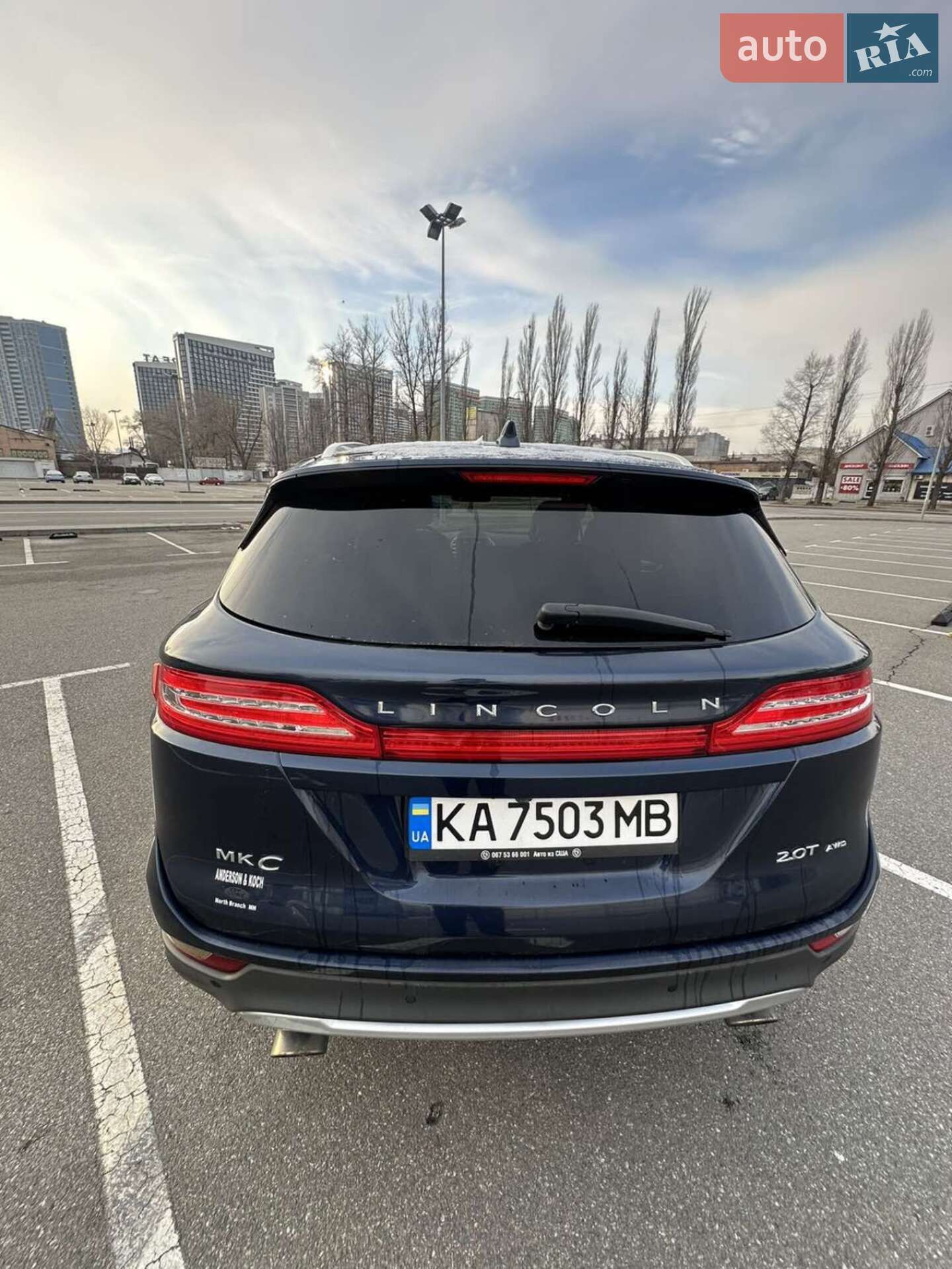 Lincoln MKC 2017 VIN 5LMCJ2D97HUL62824 фото оголошення 5 з 19