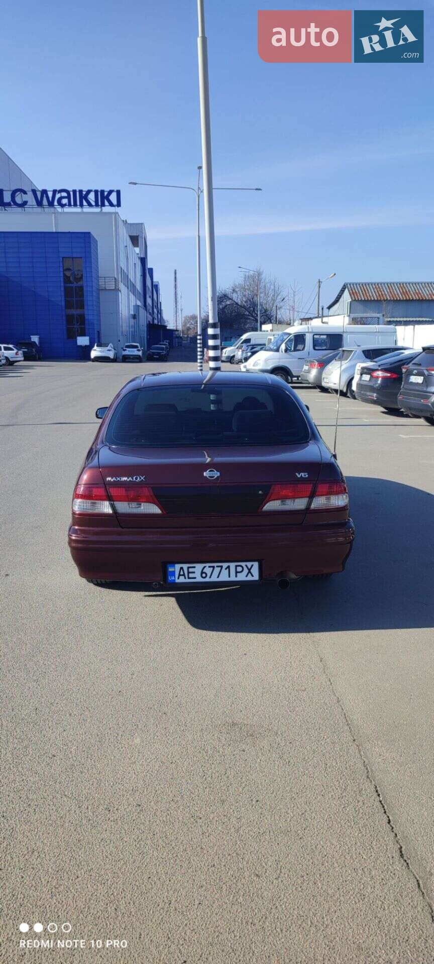 Nissan Maxima 1999 VIN JN1CAUA32U0065242 фото оголошення 9 з 47