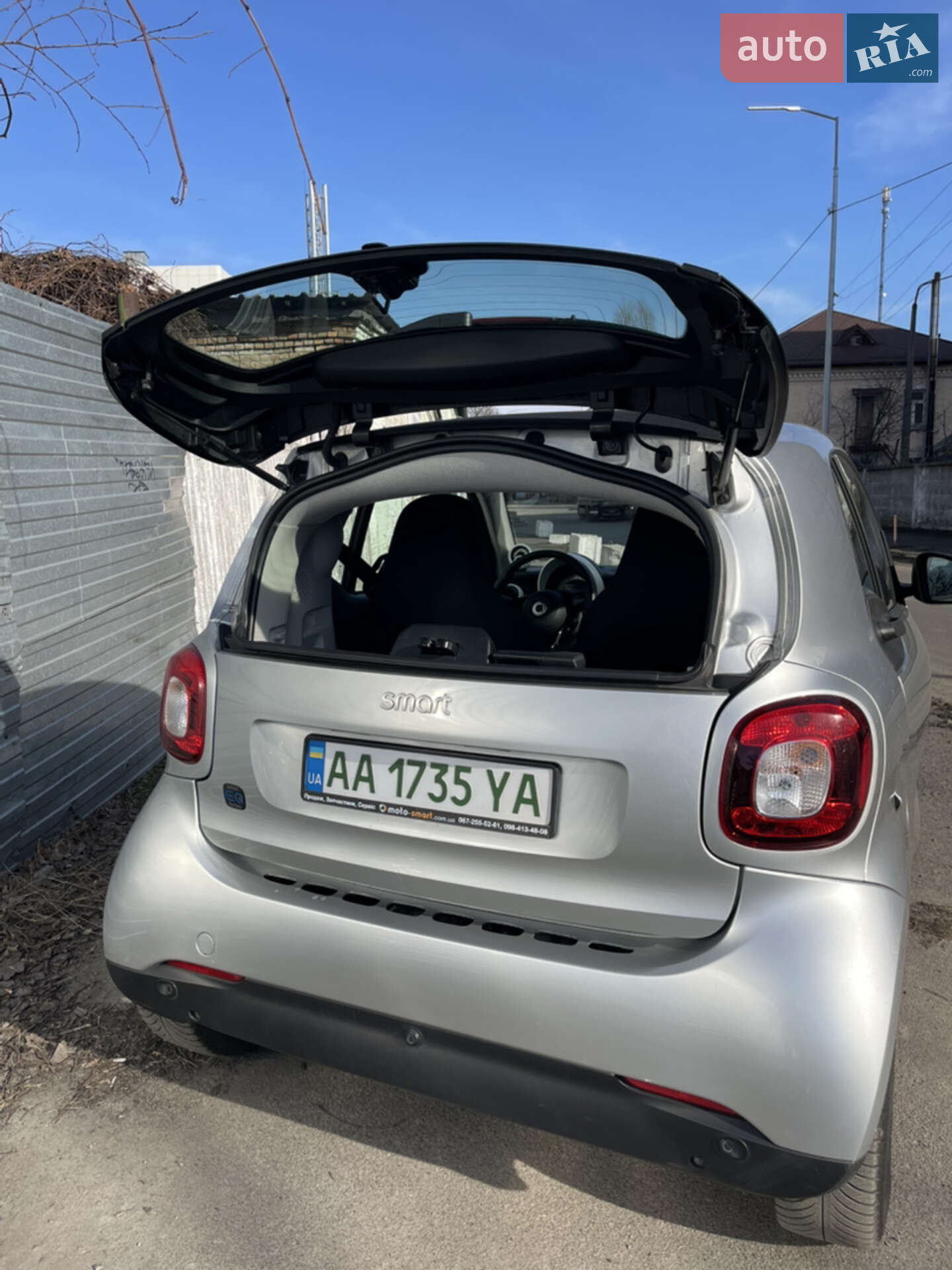 Smart EQ Fortwo 2019 VIN WME4533911K370705 фото оголошення 2 з 24