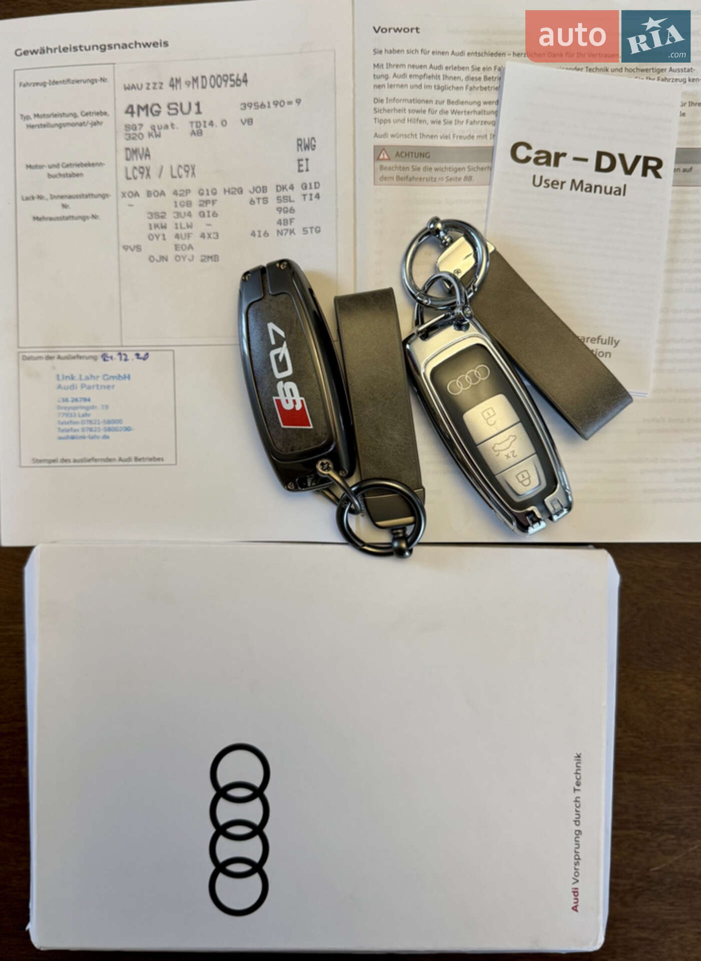 Audi SQ7 2020 VIN WAUZZZ4M9MD009564 фото оголошення 58 з 97