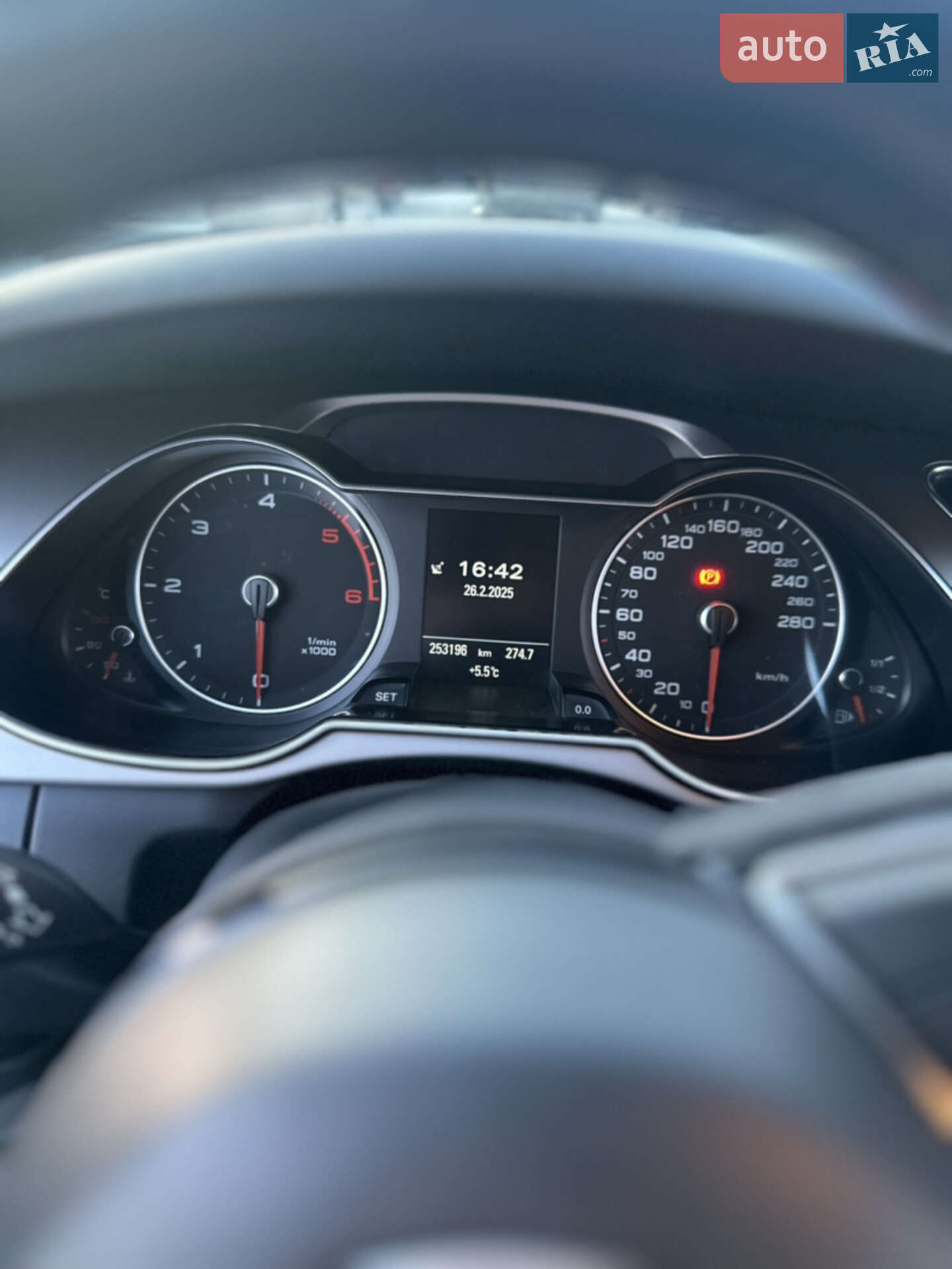 Audi A4 2014 VIN WAUZZZ8K8EA154994 фото оголошення 9 з 12