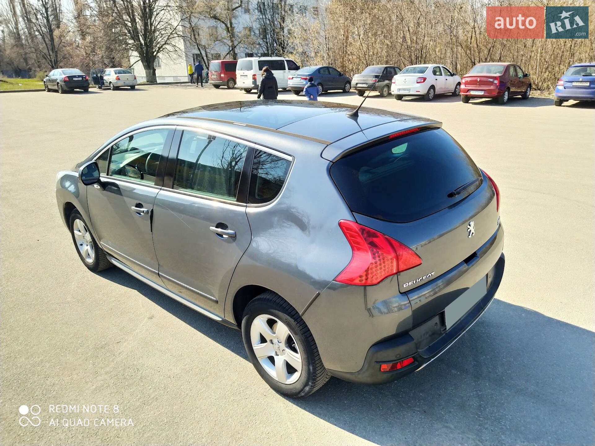 Peugeot 3008 2009 VIN VF30U9HZH9S122485 фото оголошення 3 з 7