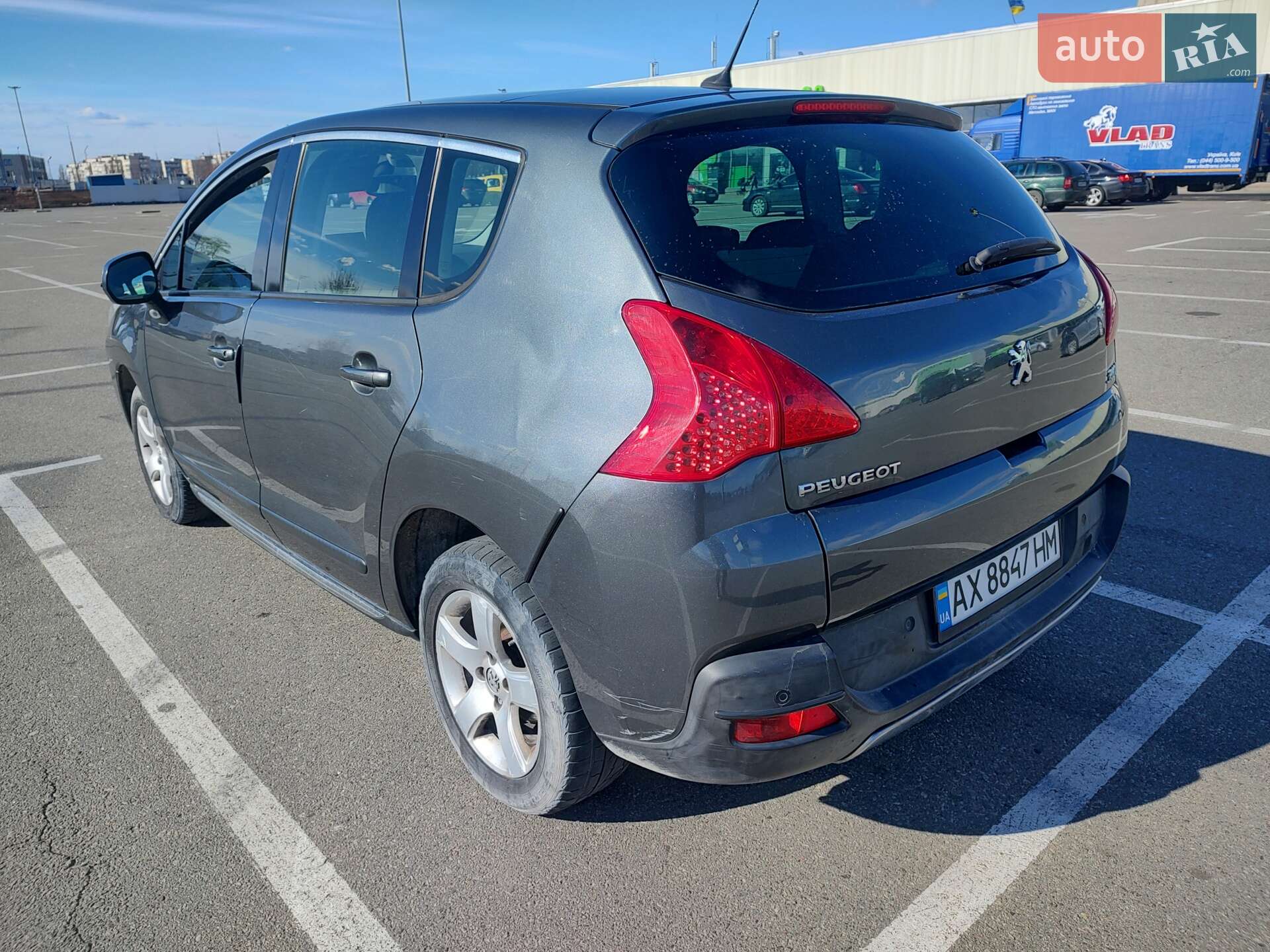 Peugeot 3008 2009 VIN VF30U9HZH9S122485 фото оголошення 4 з 7