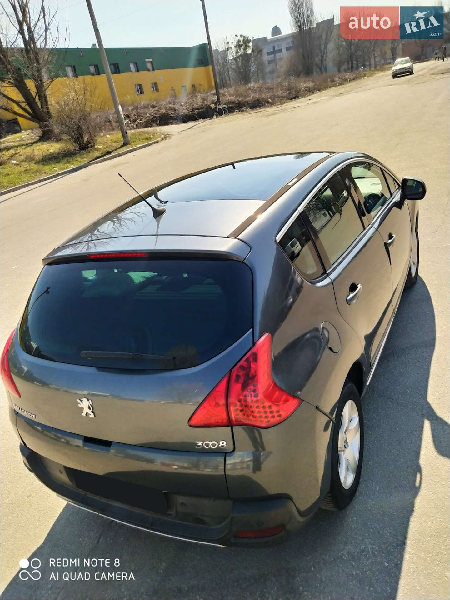 Peugeot 3008 2009 VIN VF30U9HZH9S122485 фото оголошення 7 з 7