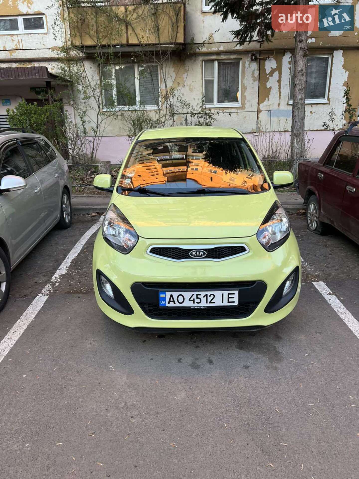 Kia Picanto 2012 VIN KNABE511ACT309828 фото оголошення 11 з 11