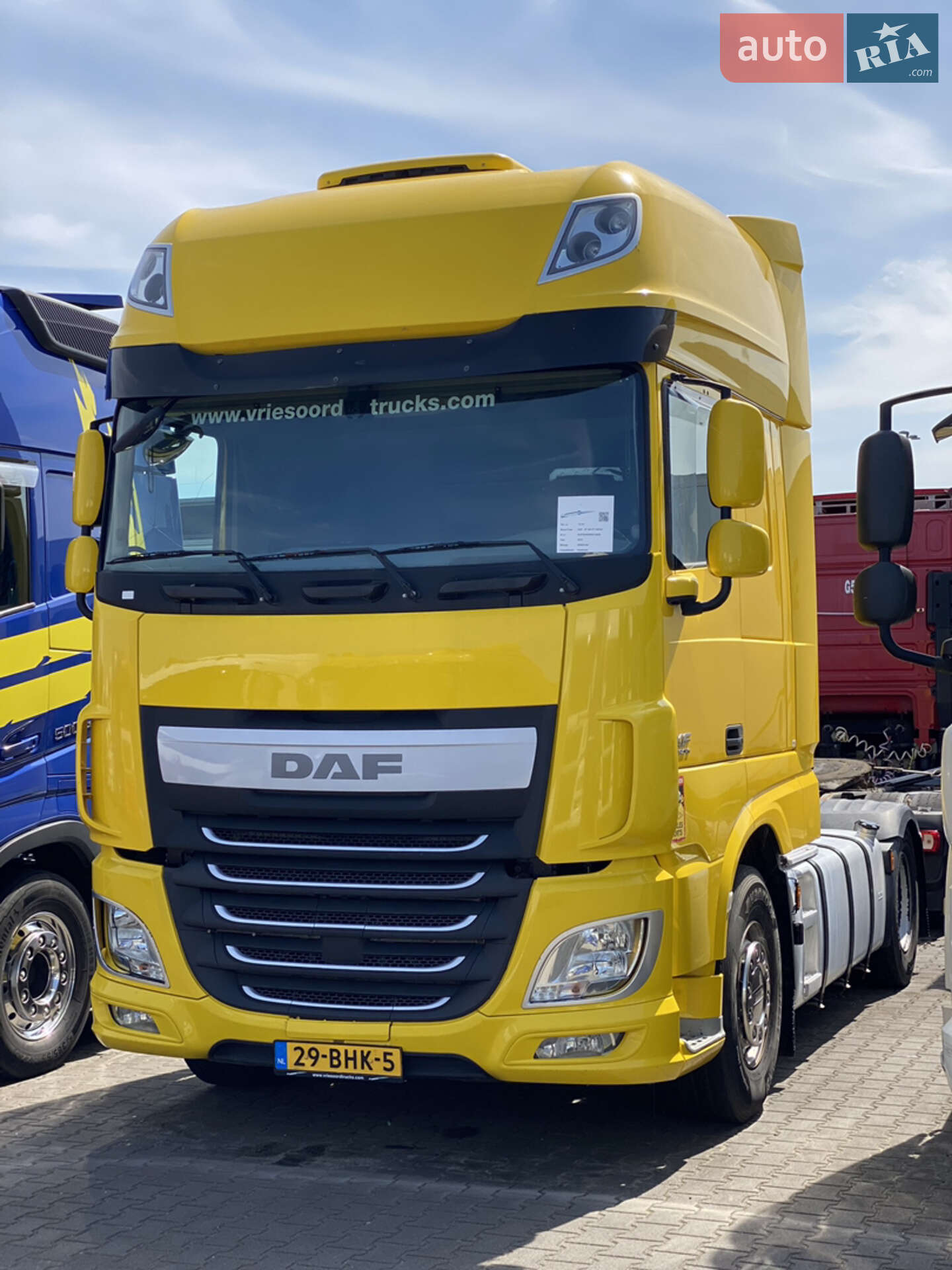 DAF XF 2016 VIN XLRTEH4300G118523 фото оголошення 2 з 11