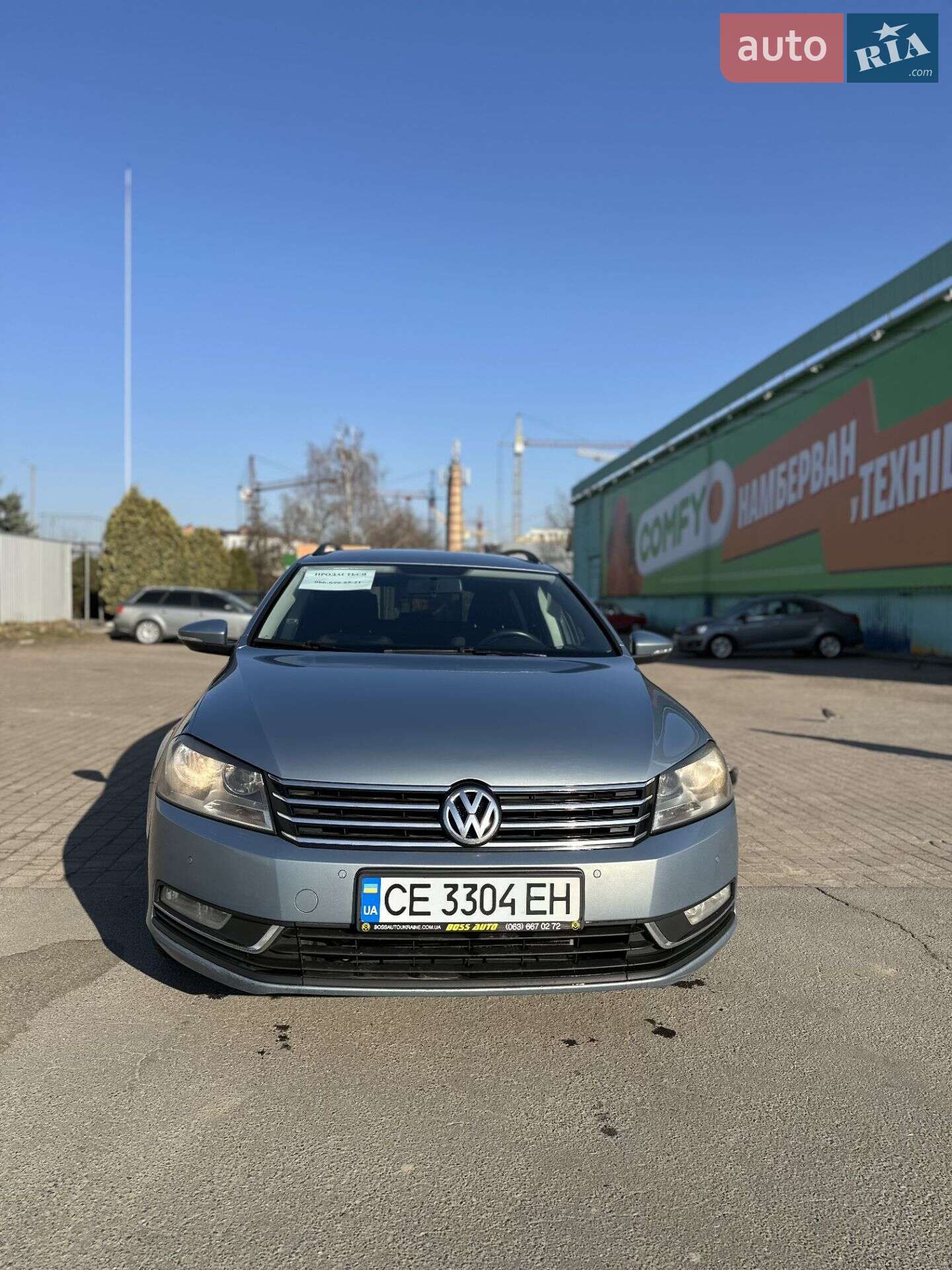Volkswagen Passat 2012 VIN WVWZZZ3CZCE105249 фото оголошення 2 з 12