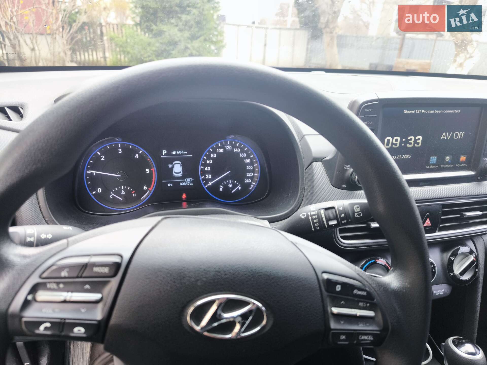 Hyundai Kona 2017 VIN KMHK3816GJU011075 фото оголошення 6 з 9