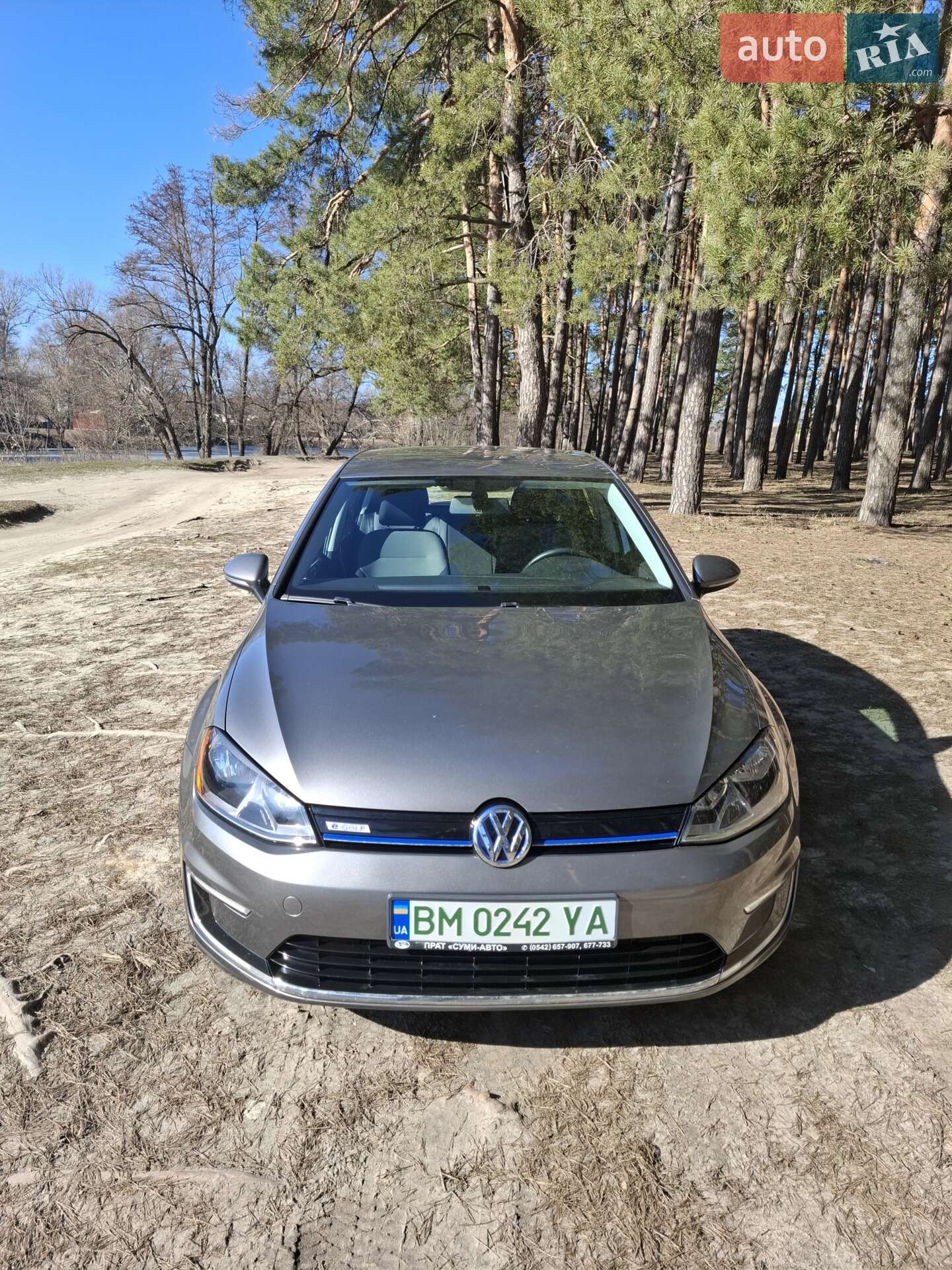 Volkswagen e-Golf 2015 VIN WVWKP7AU8GW906354 фото оголошення 2 з 13