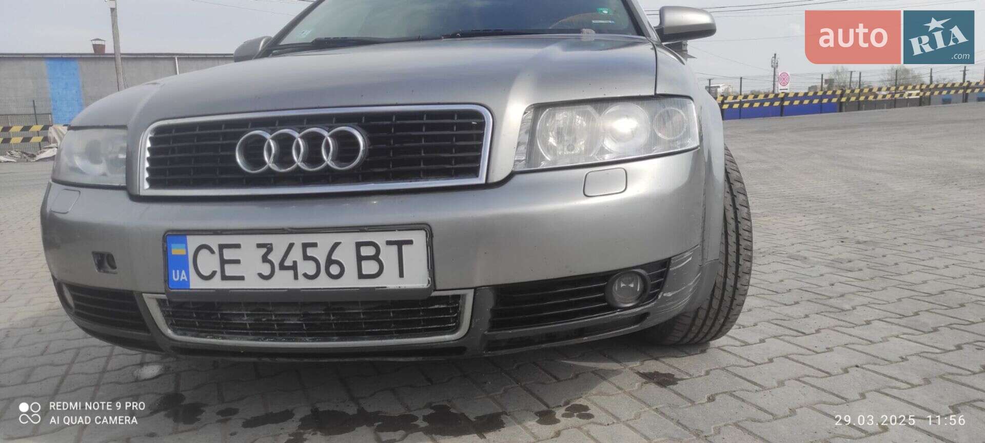 Audi A4 2002 VIN WAUZZZ8EX3A175885 фото оголошення 11 з 15
