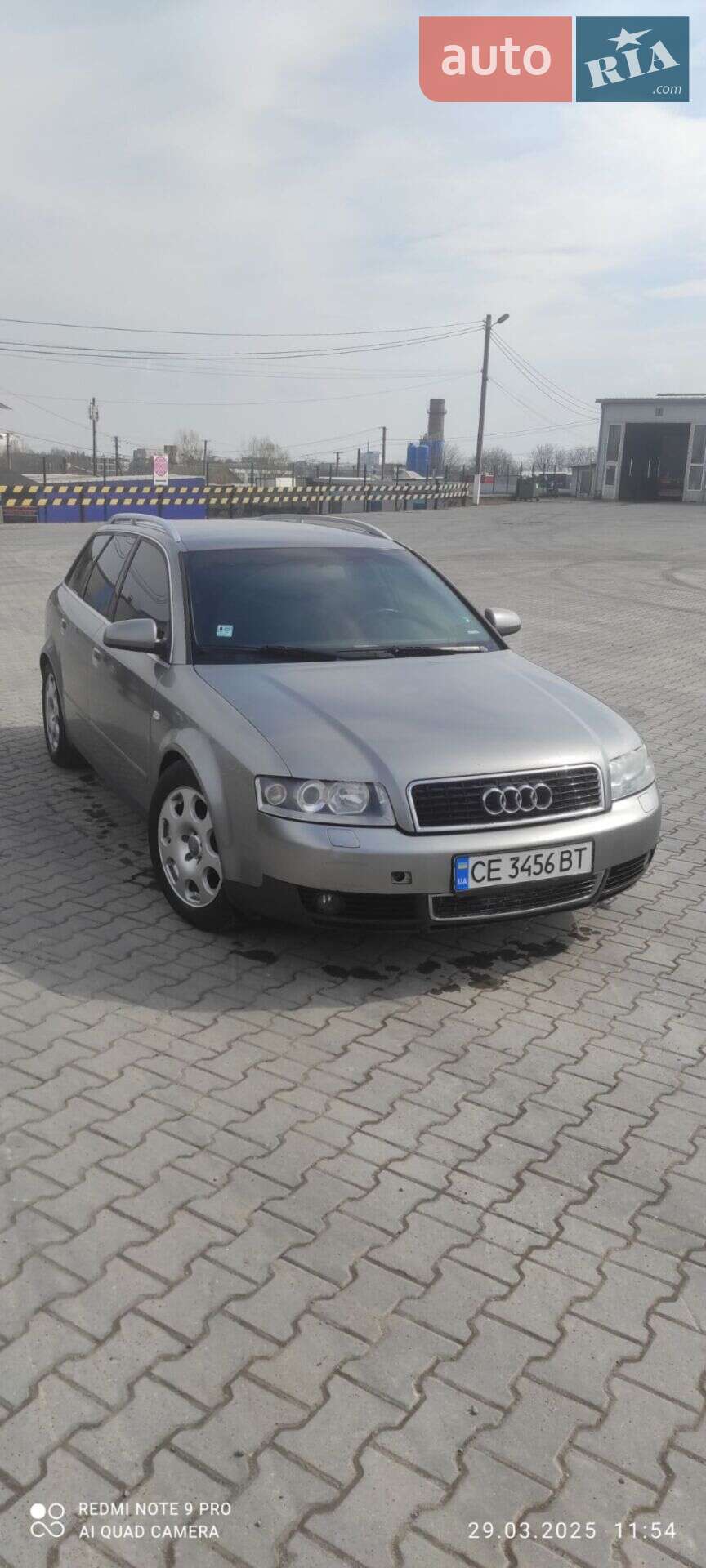 Audi A4 2002 VIN WAUZZZ8EX3A175885 фото оголошення 13 з 15