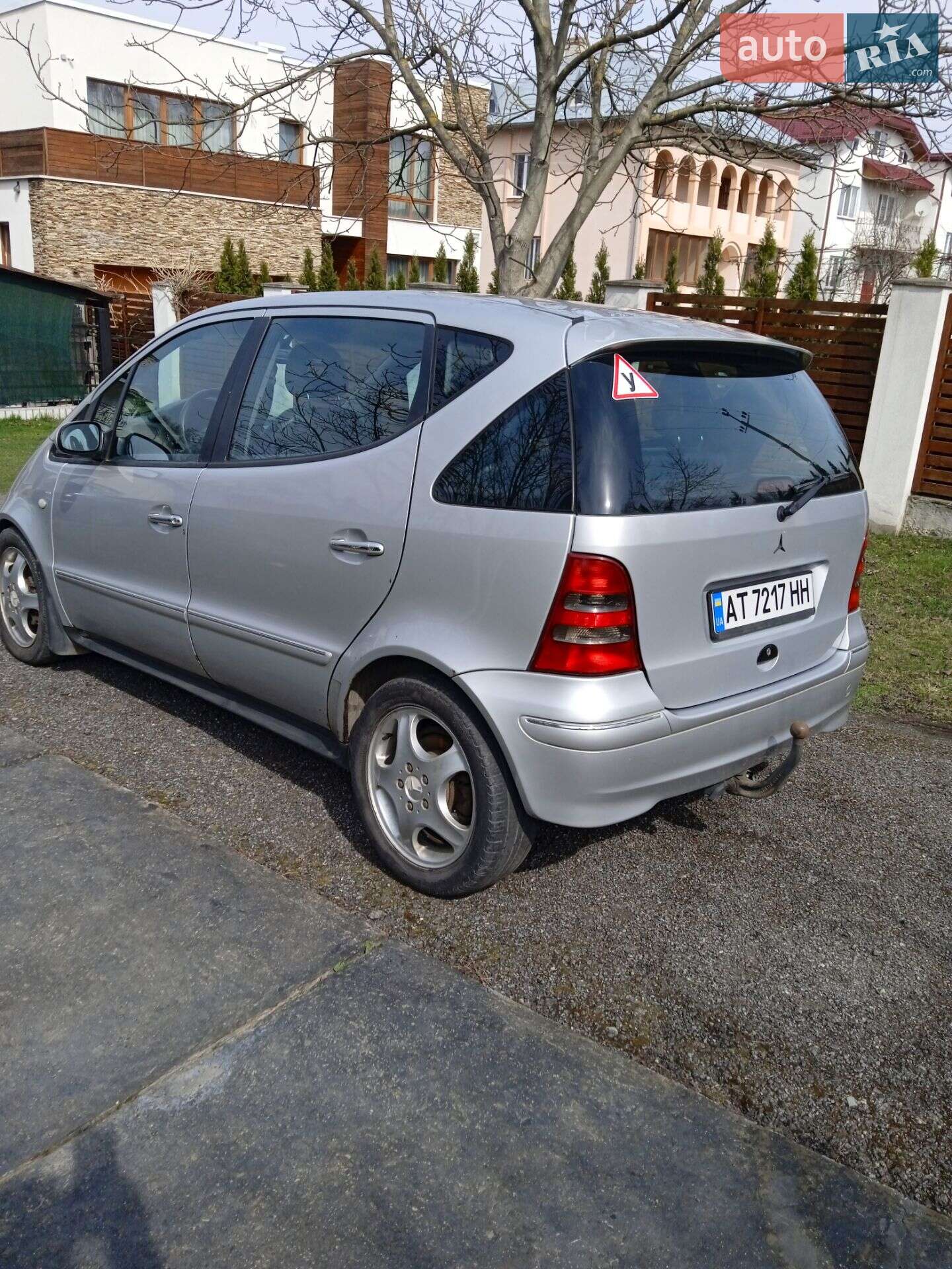 Mercedes-Benz A-Class 2001 VIN WDB1681091J685709 фото оголошення 3 з 12